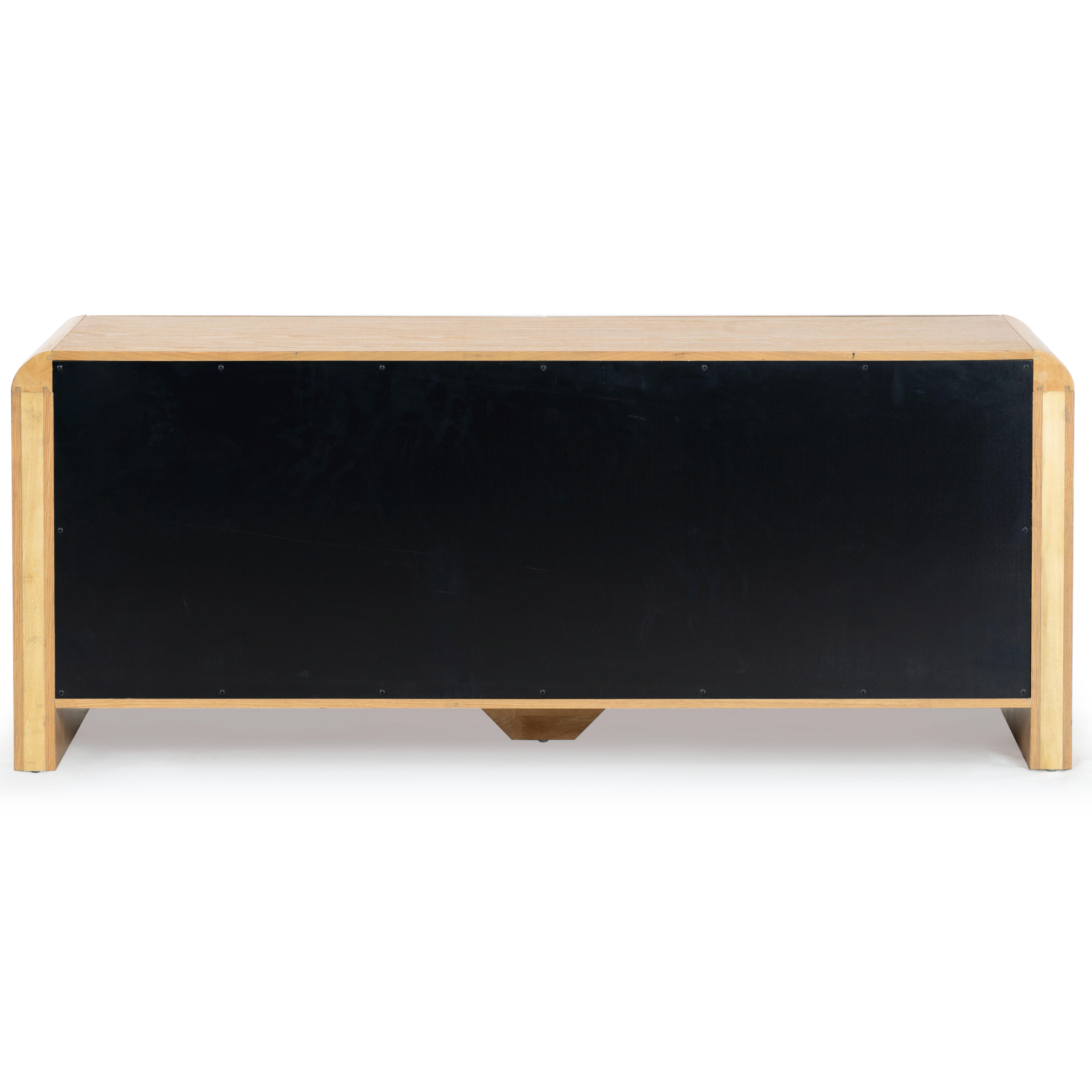 Safavieh Katrina 4 Drawer Dresser, Natural/Black, large