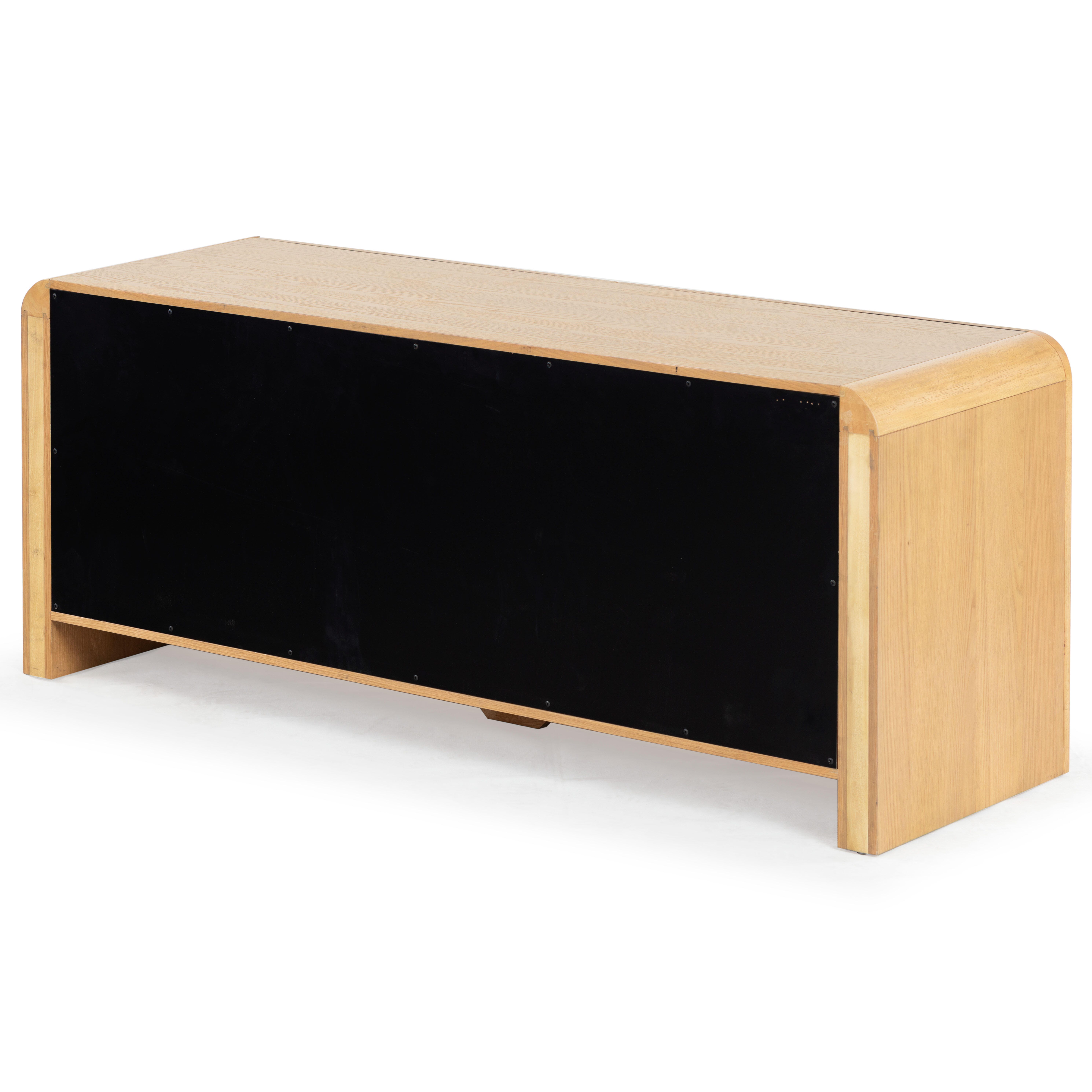 Safavieh Katrina 4 Drawer Dresser, Natural/Black, large
