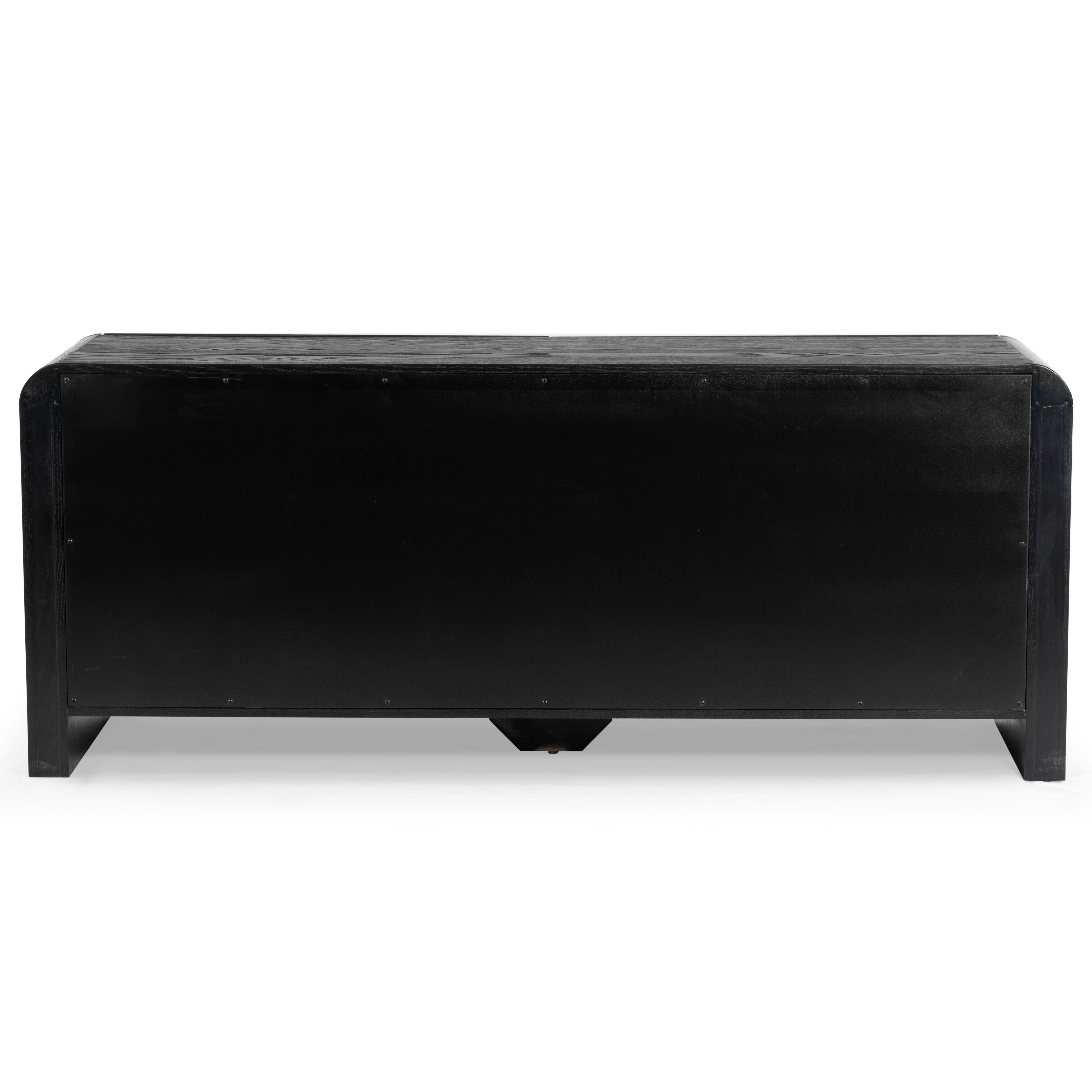 Safavieh Katrina 4 Drawer Dresser, Black/Black, large