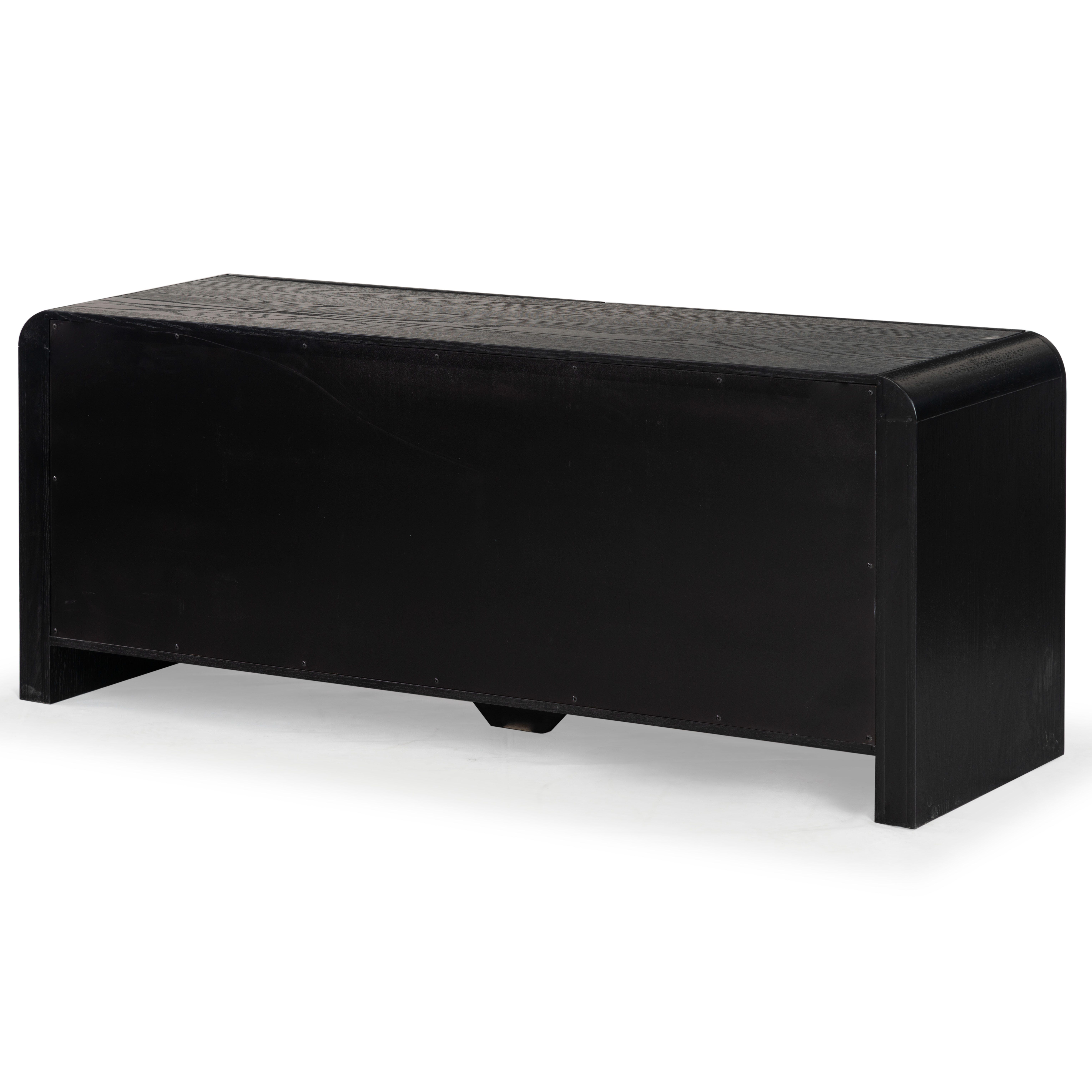 Safavieh Katrina 4 Drawer Dresser, Black/Black, large