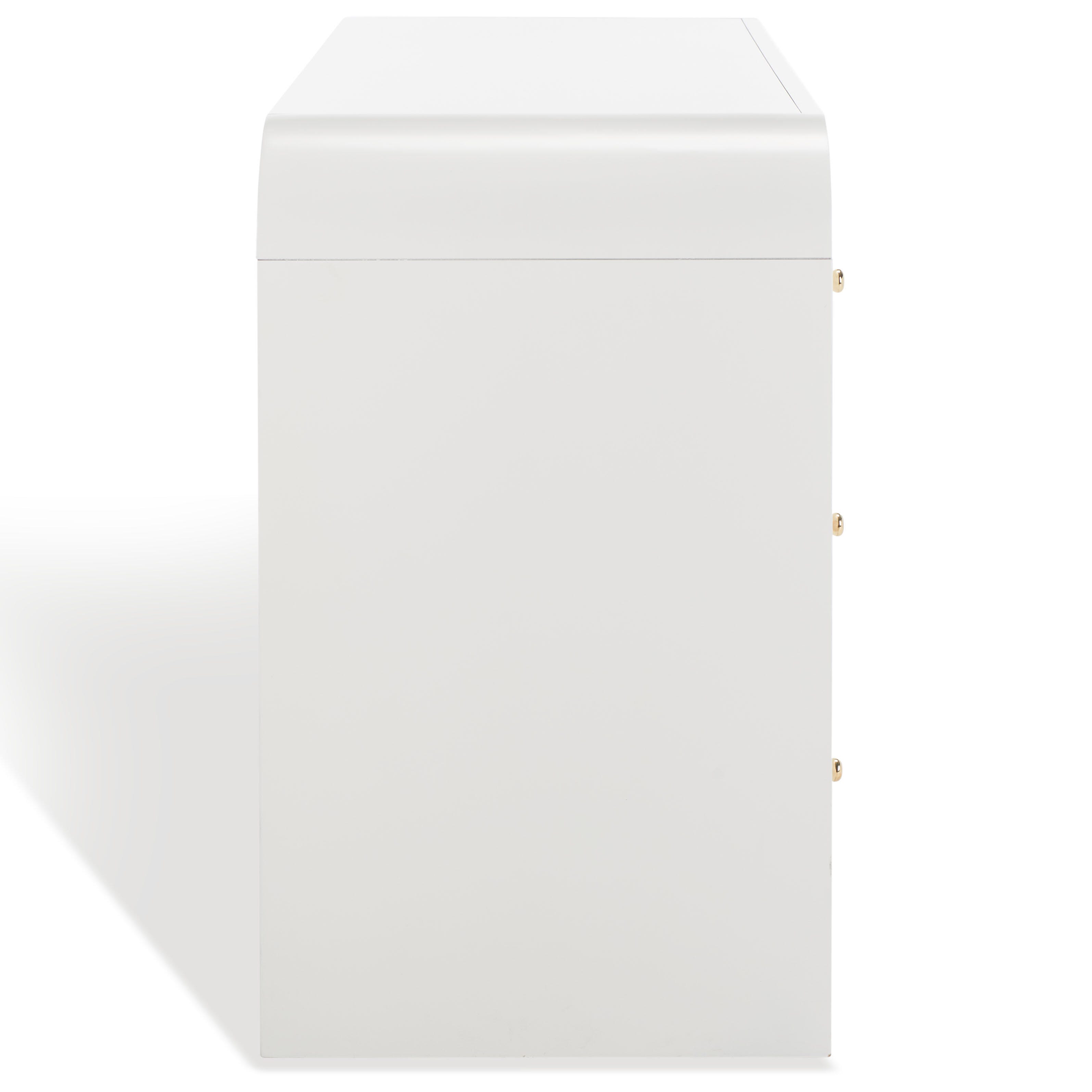 Safavieh Liabella 6 Drawer Dresser, White/Gold, large