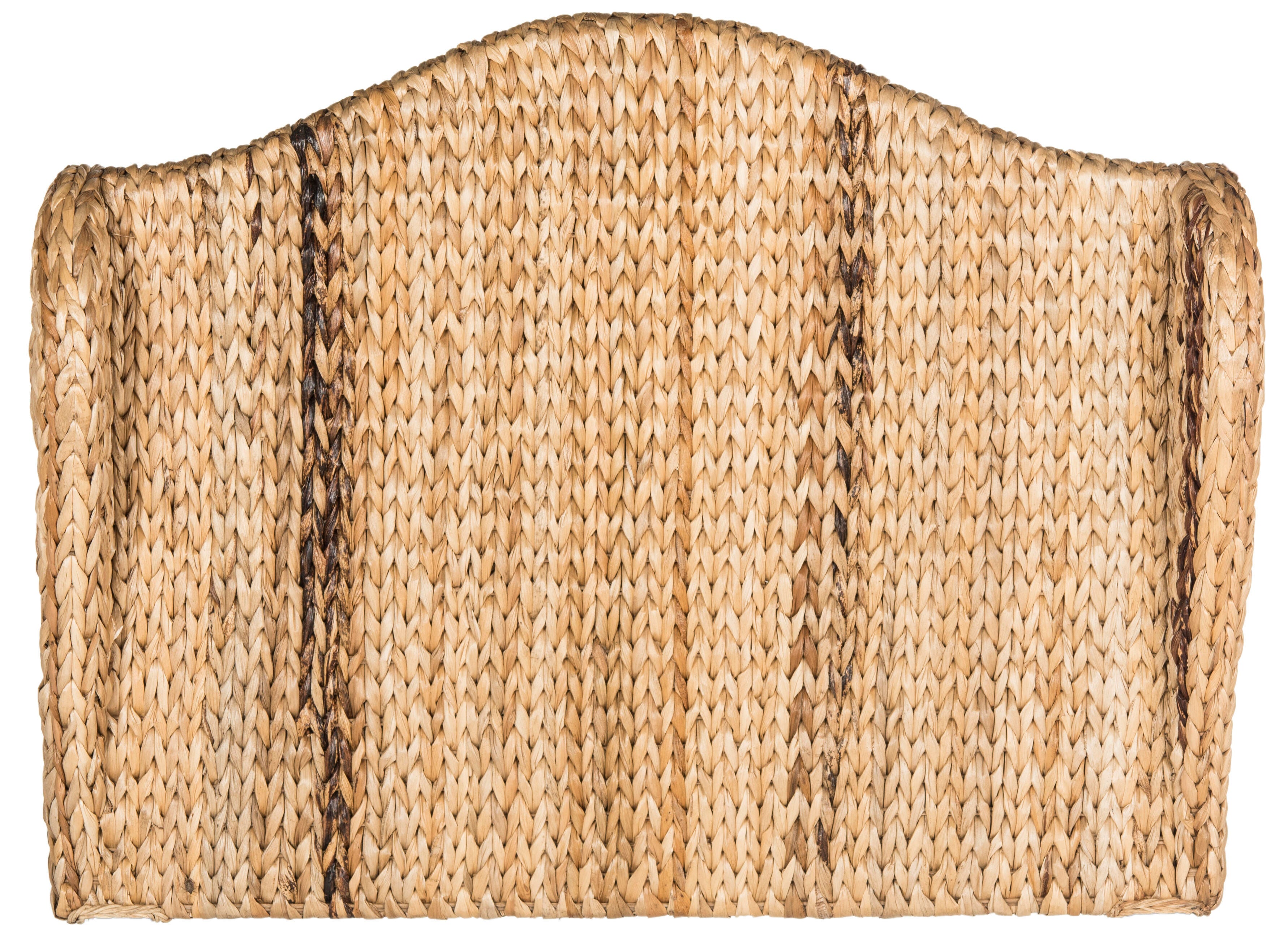 Safavieh Nadine King Winged Headboard, Natural, large