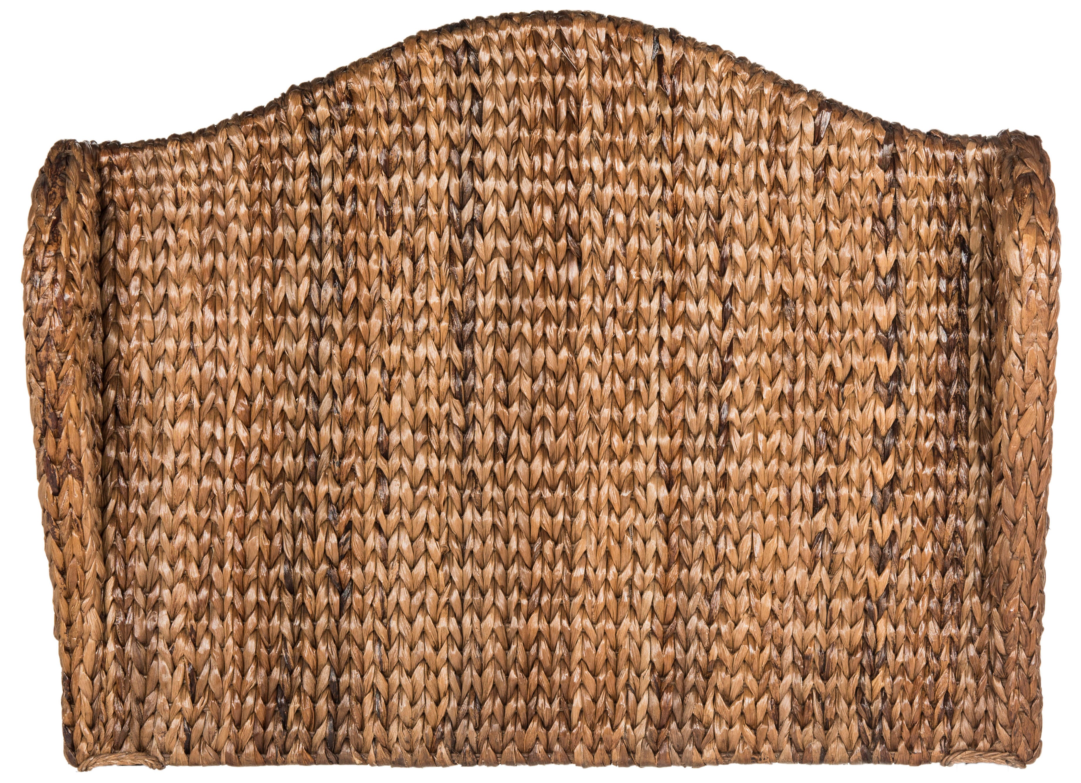 Safavieh Nadine King Winged Headboard, Brown, large