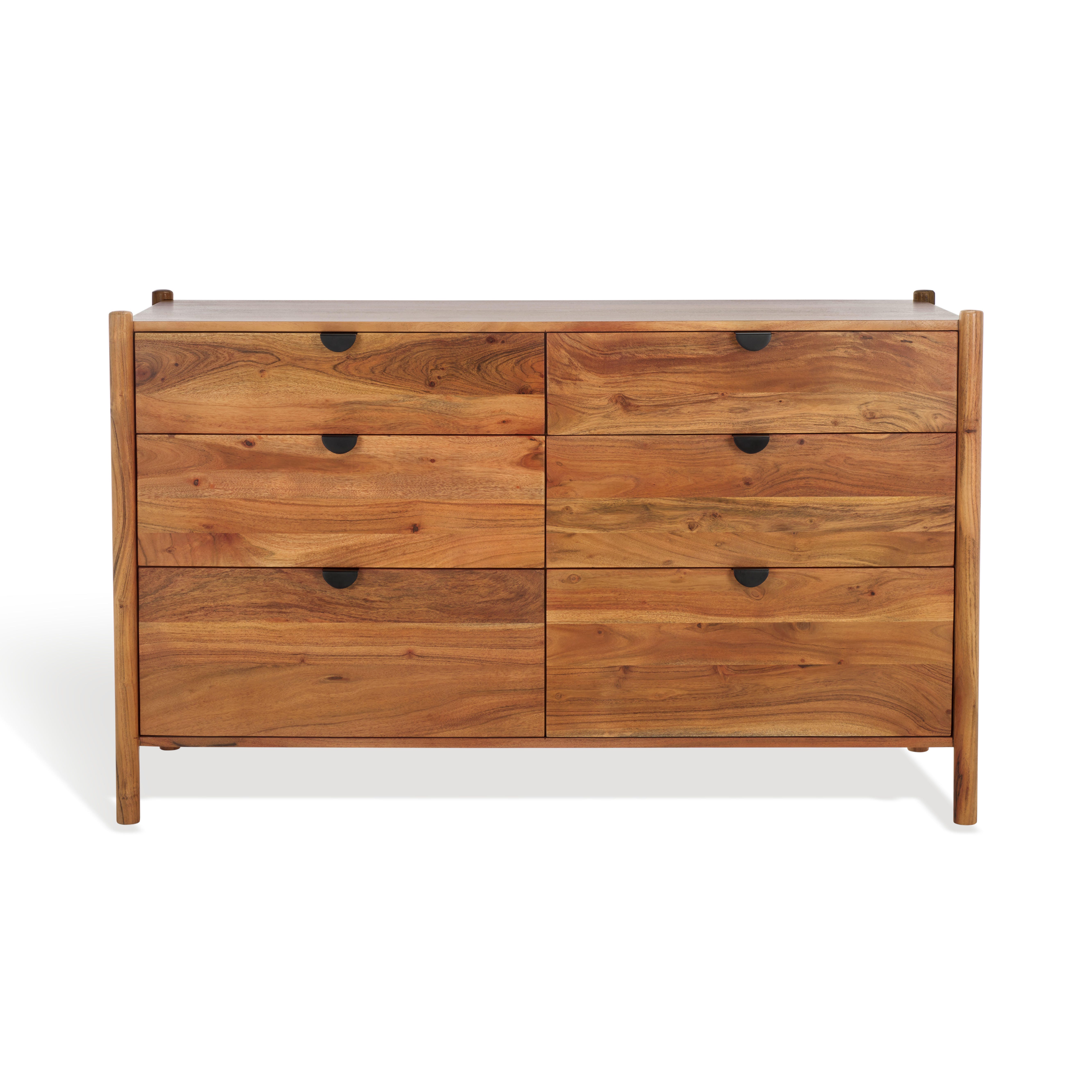 Safavieh Shanti 6 Drawer Dresser, , large