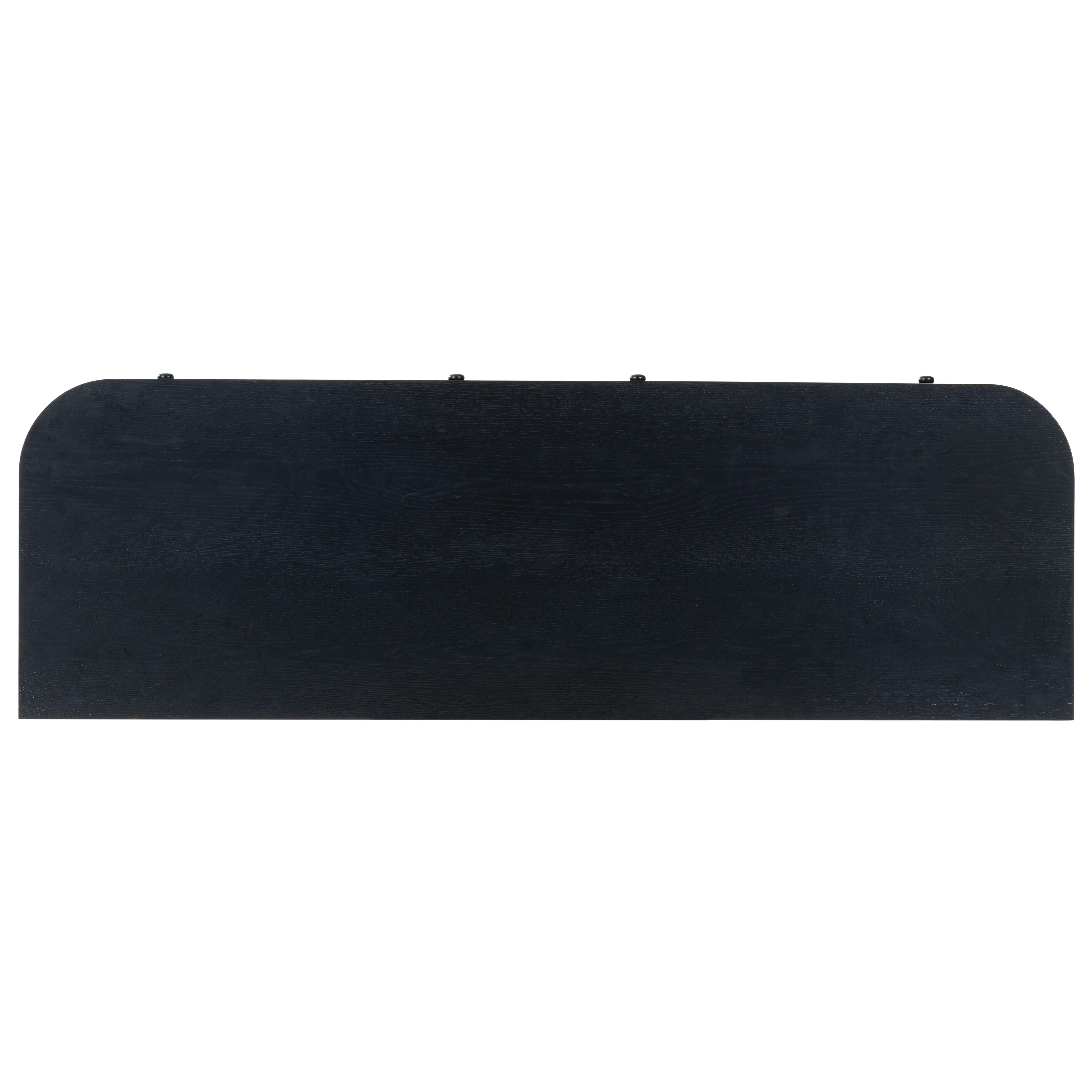 Safavieh Shelbie 6 Drawer Dresser, Black/Black, large