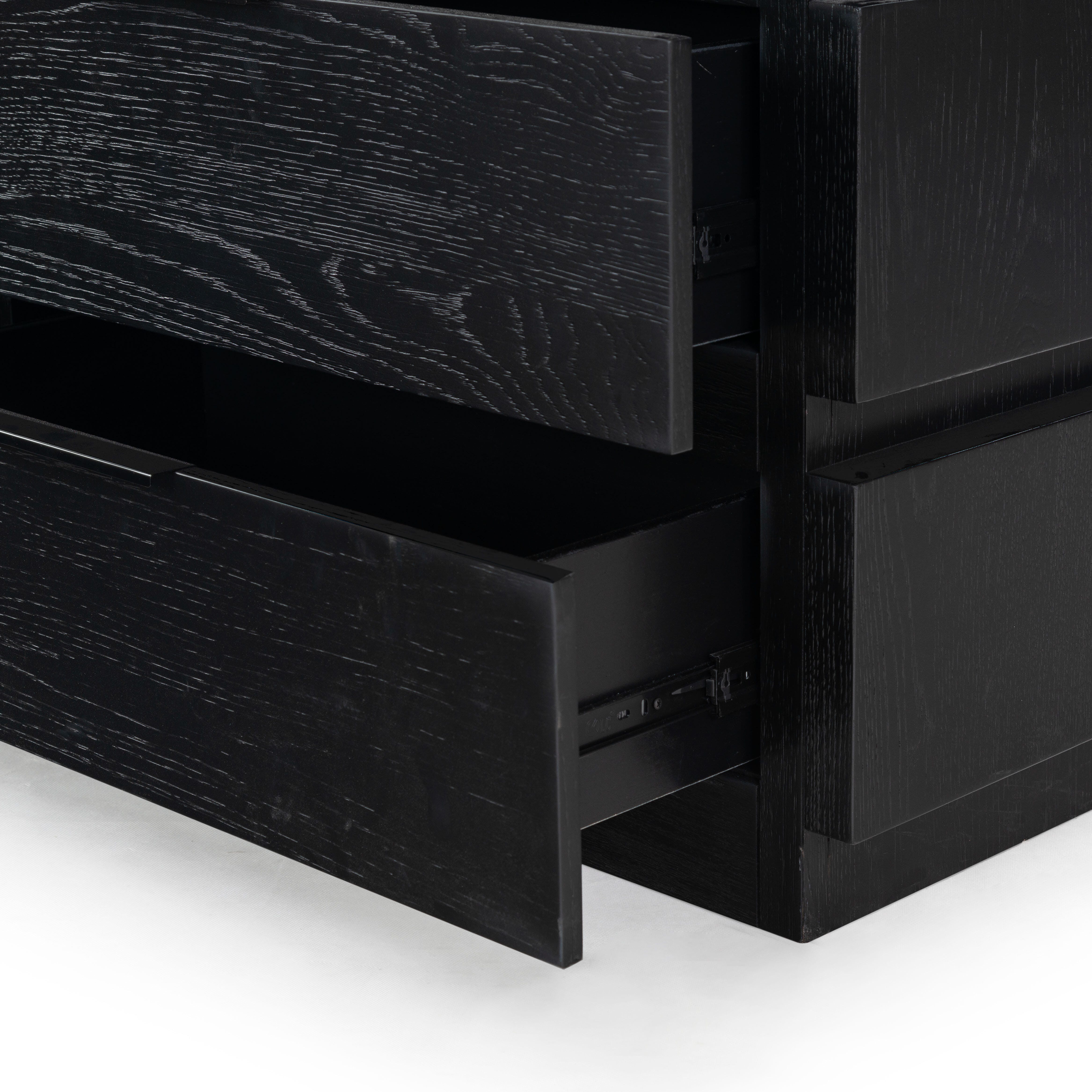 Safavieh Titus 6 Drawer Dresser, Black, large