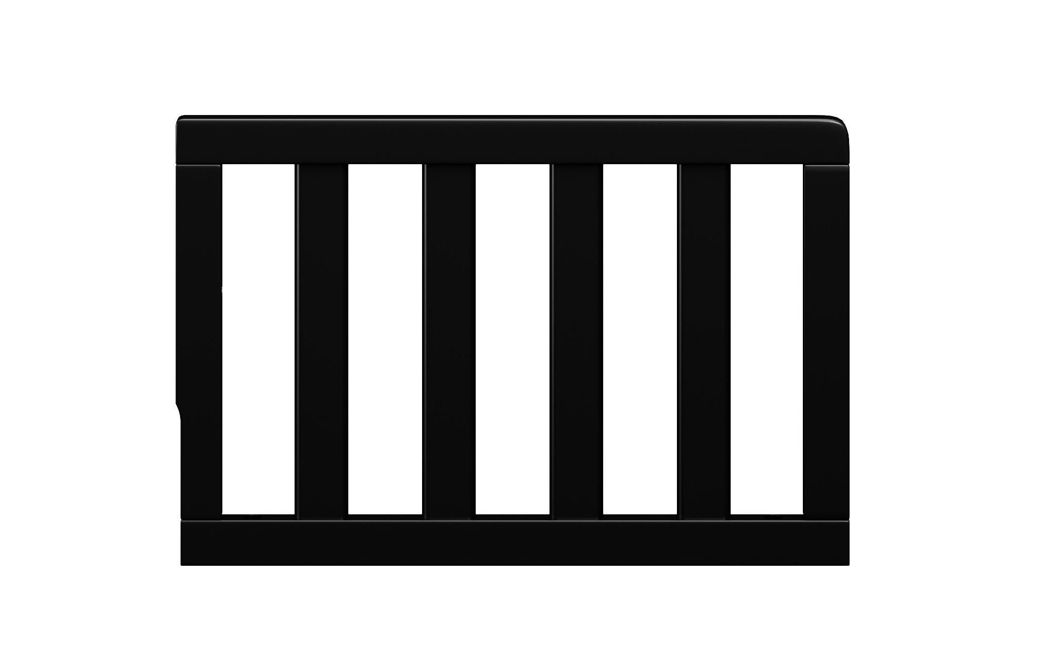 Graco Toddler Safety Guardrail (Slats), Black, large