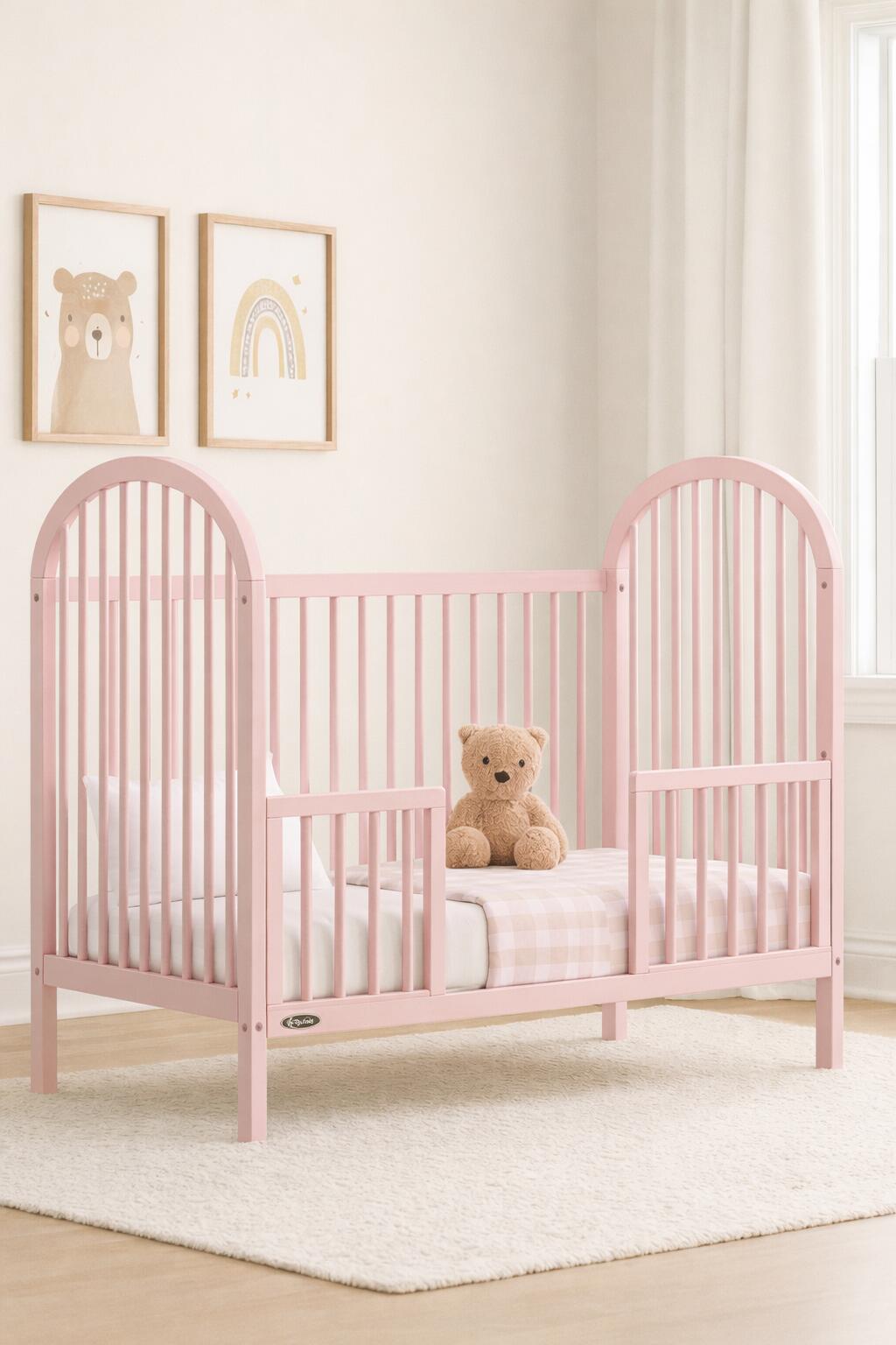 Graco Toddler Safety Guardrail Kit, Blush, large