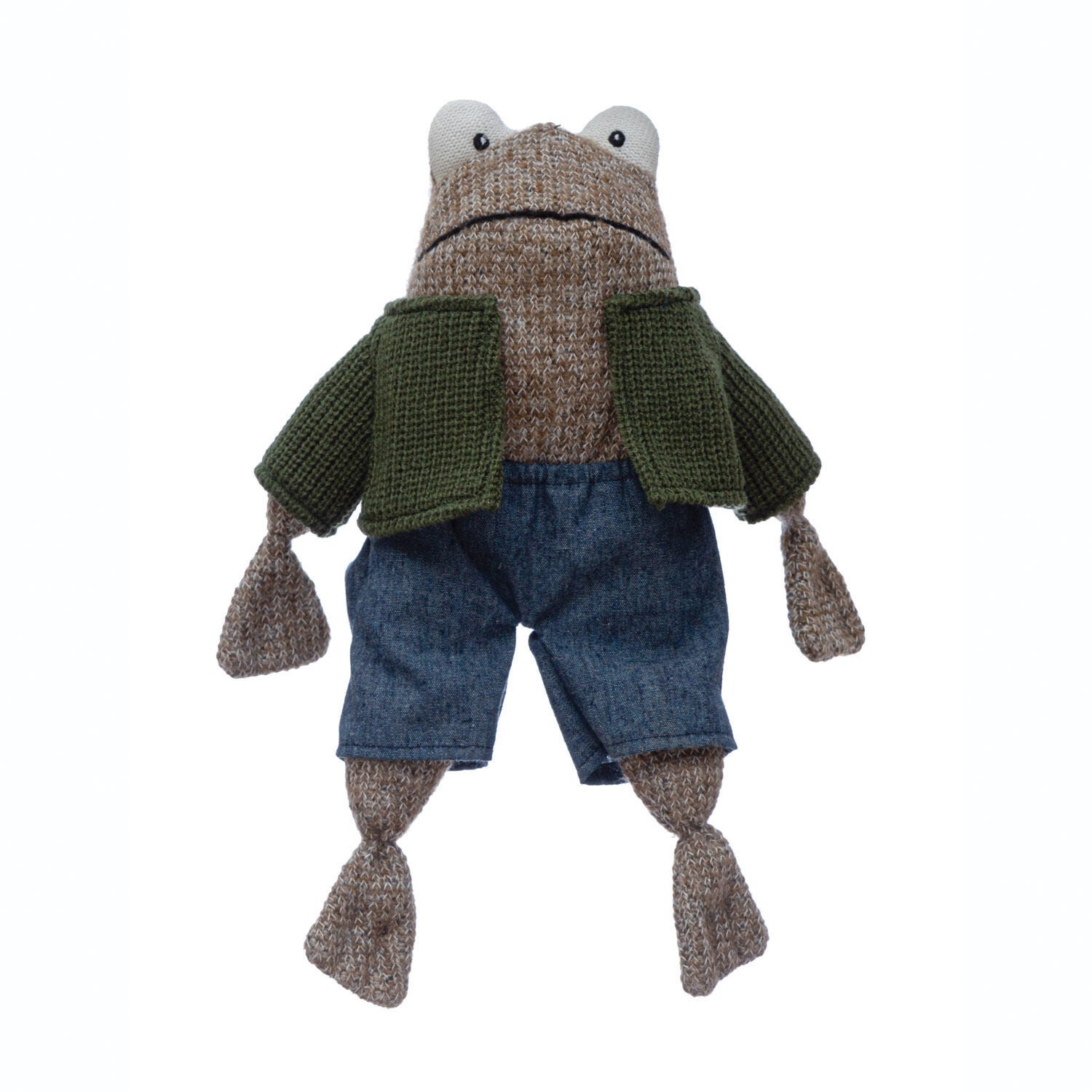 Storied Home Kids Frog Plush Toy, , large