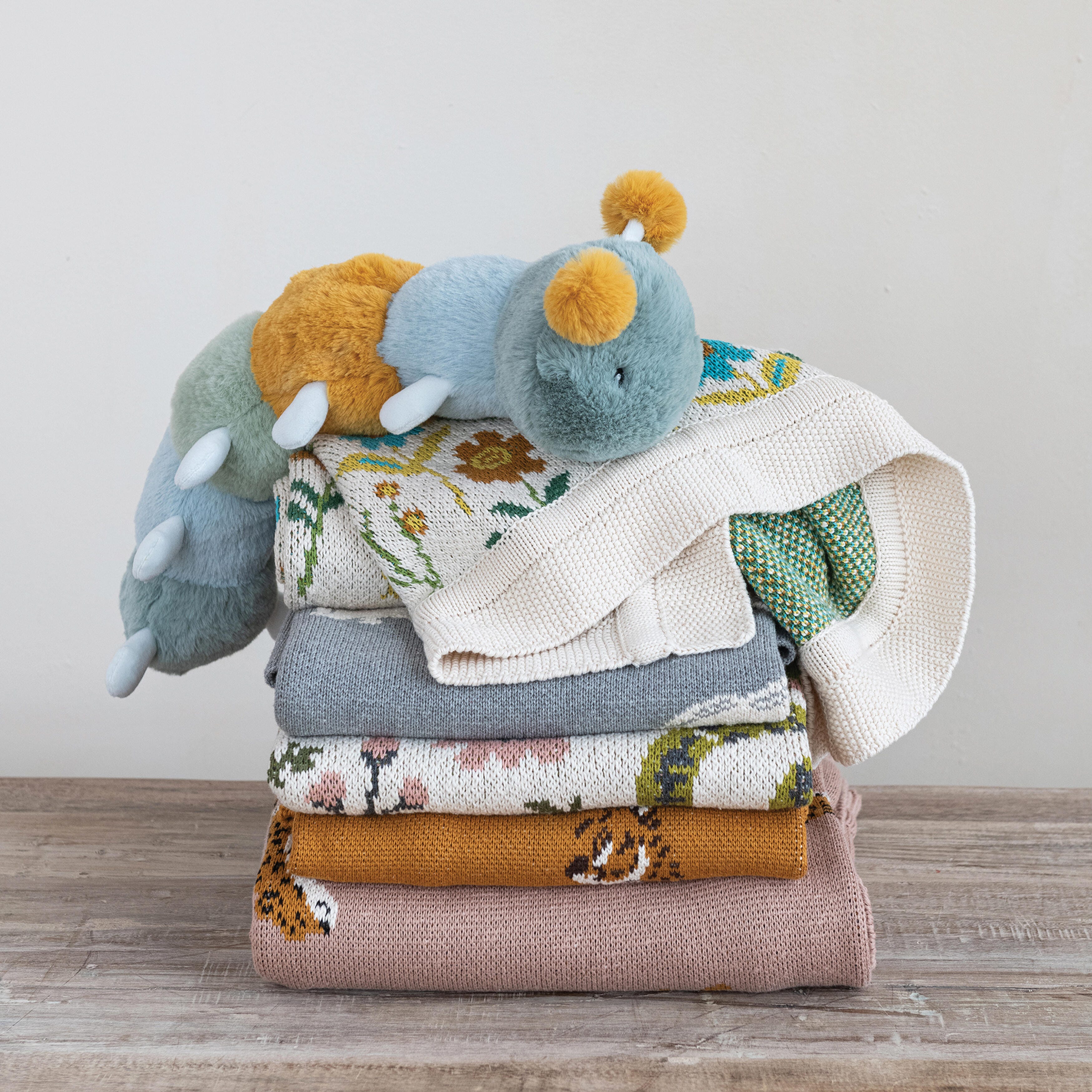 Storied Home Dinosaurs Printed Baby Blanket, , rollover