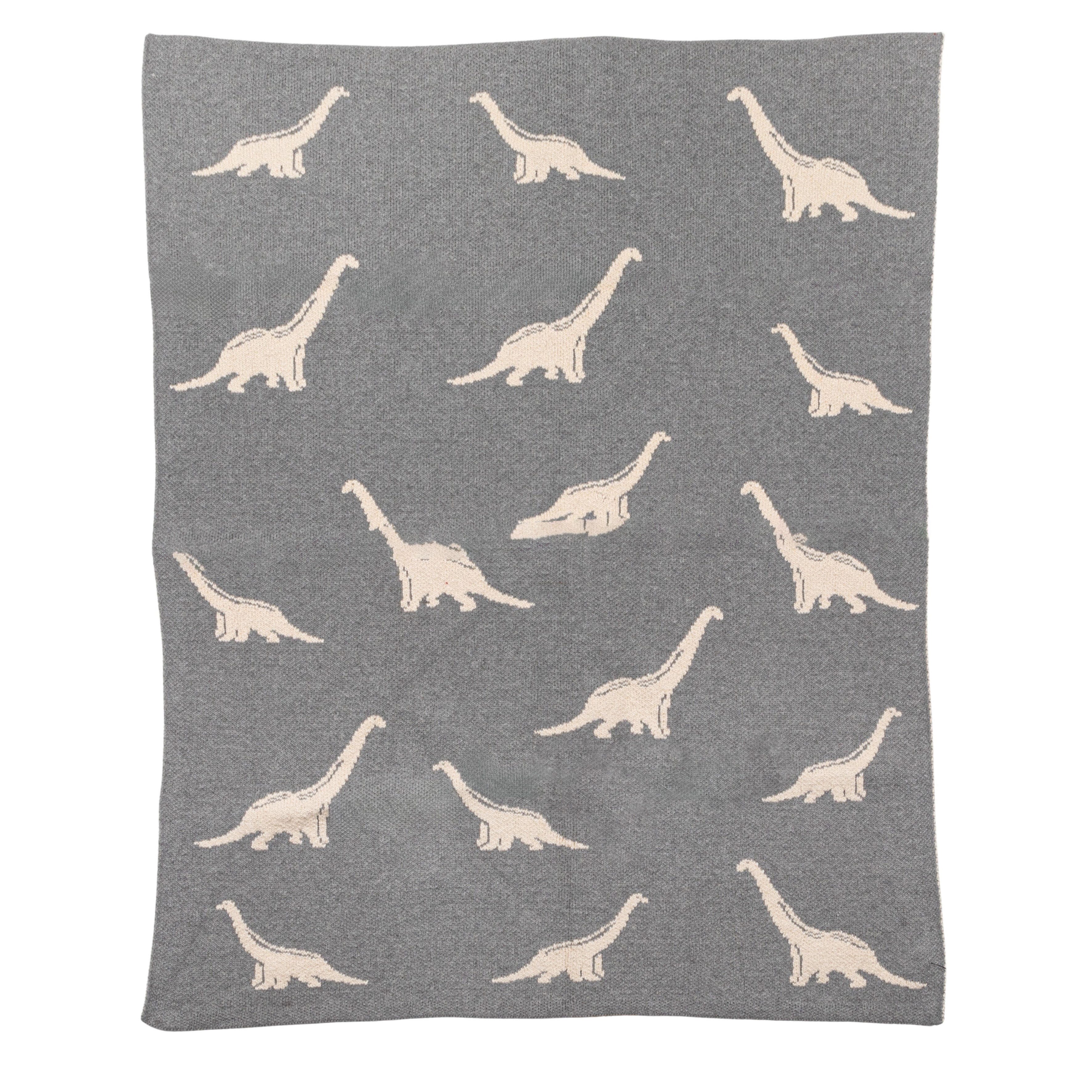 Storied Home Dinosaurs Printed Baby Blanket, , large