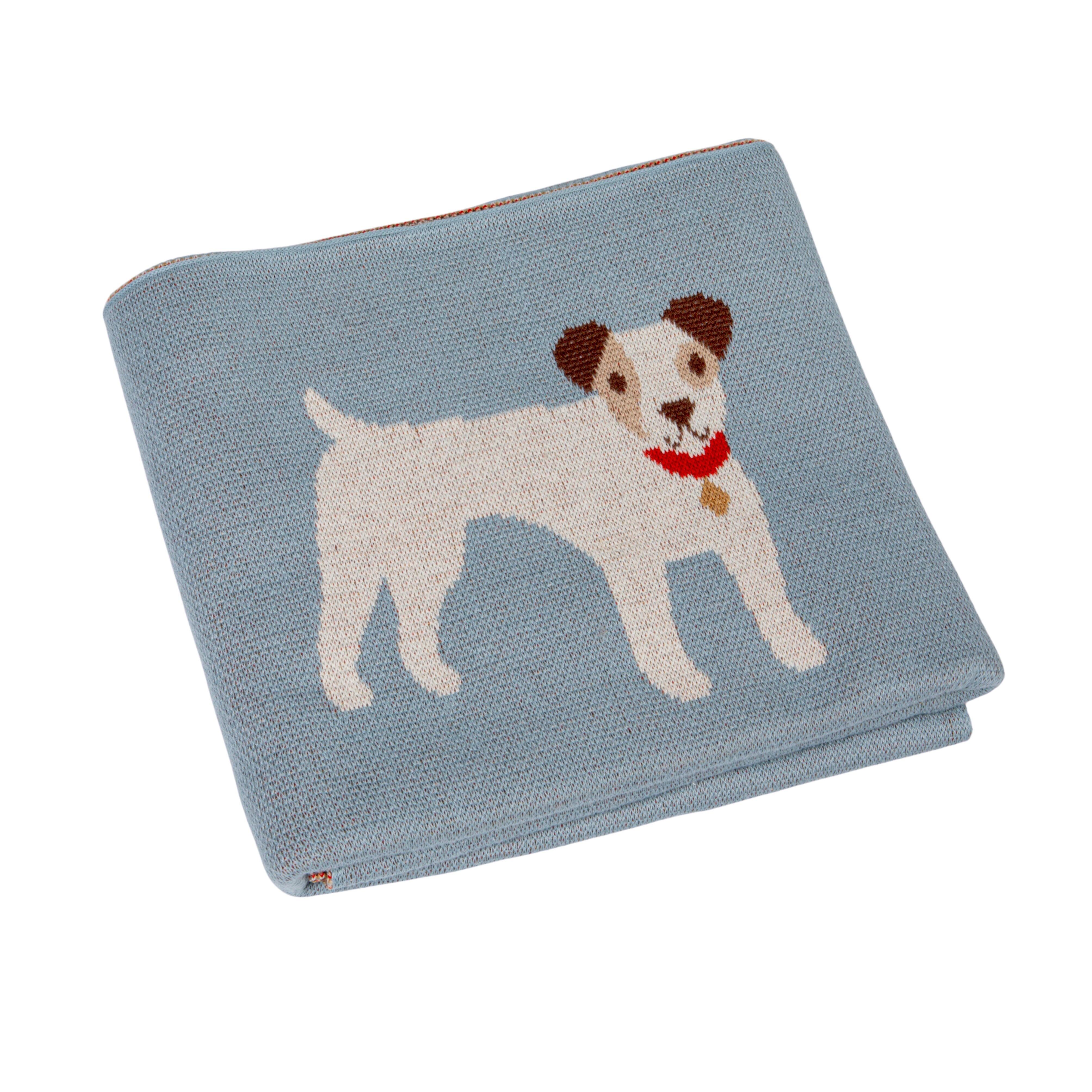 Storied Home Dog Printed Baby Blanket, , large