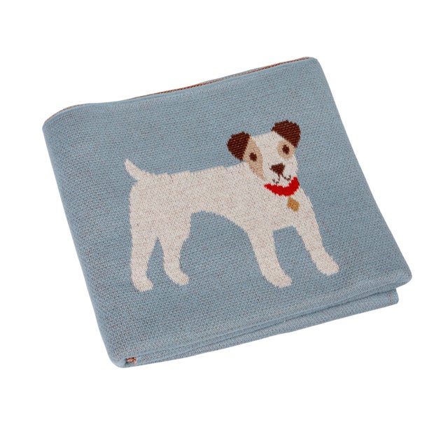 Storied Home Dog Printed Baby Blanket