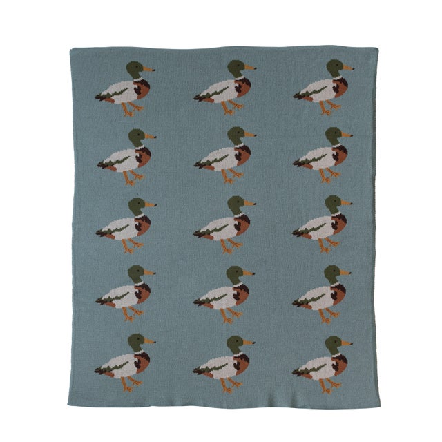 Storied Home Duck Printed Throw