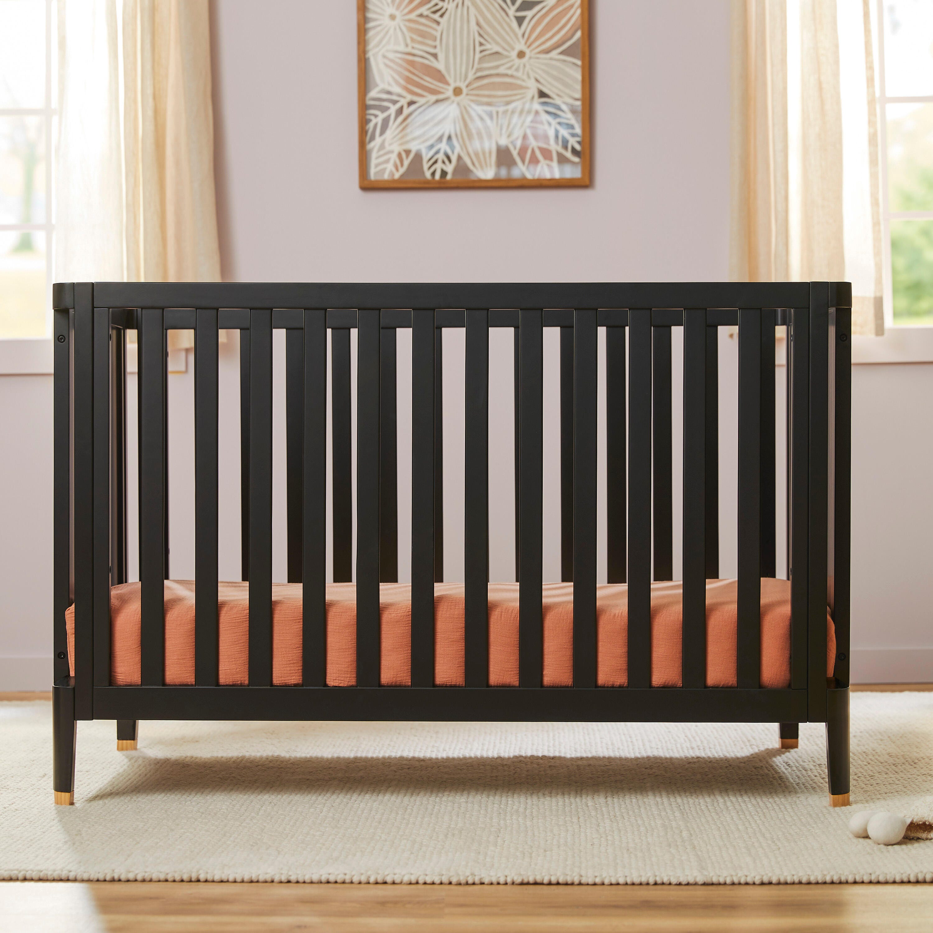 Little Seeds Aster 4-in-1 Convertible Crib, , rollover
