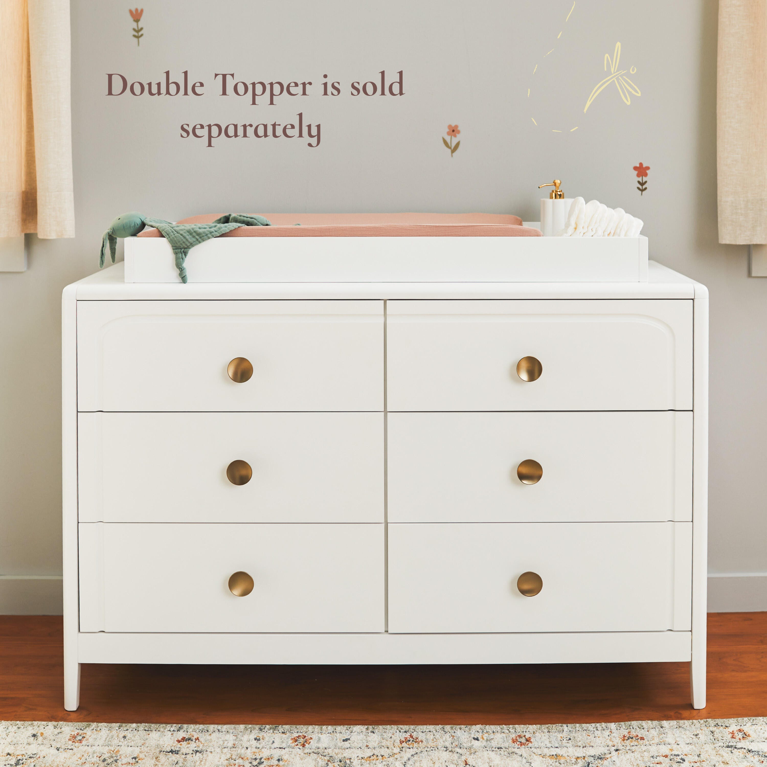 Little Seeds Briar 6 Drawer Dresser, , large