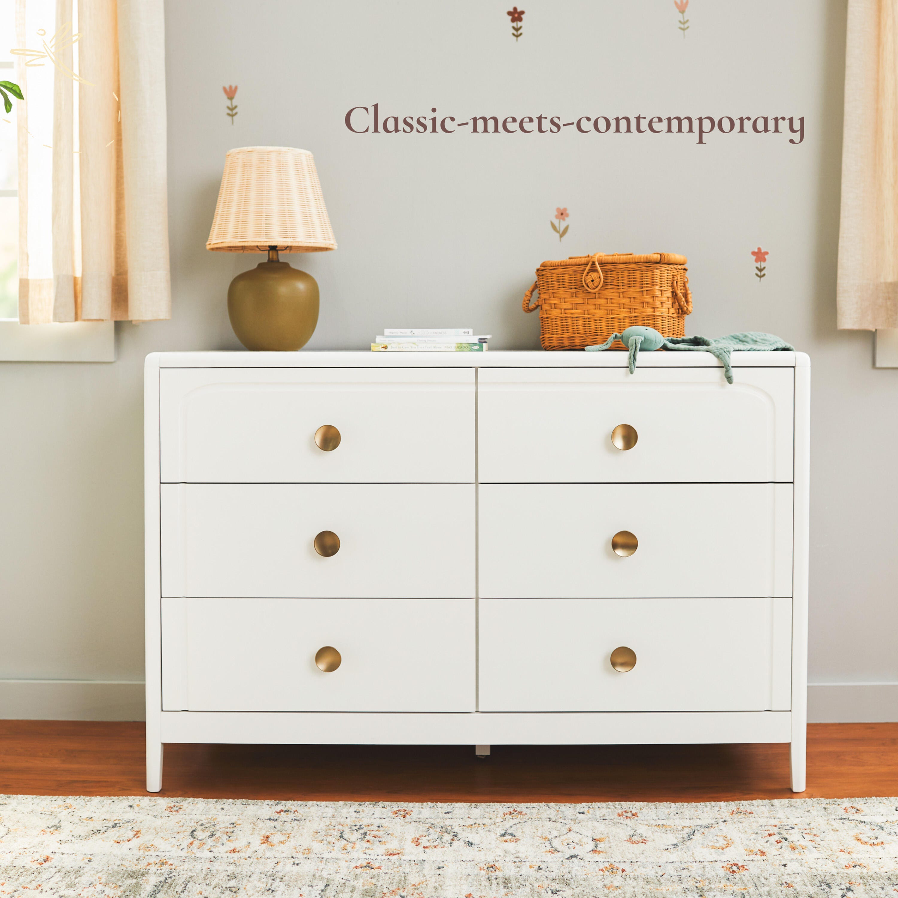 Little Seeds Briar 6 Drawer Dresser, , large