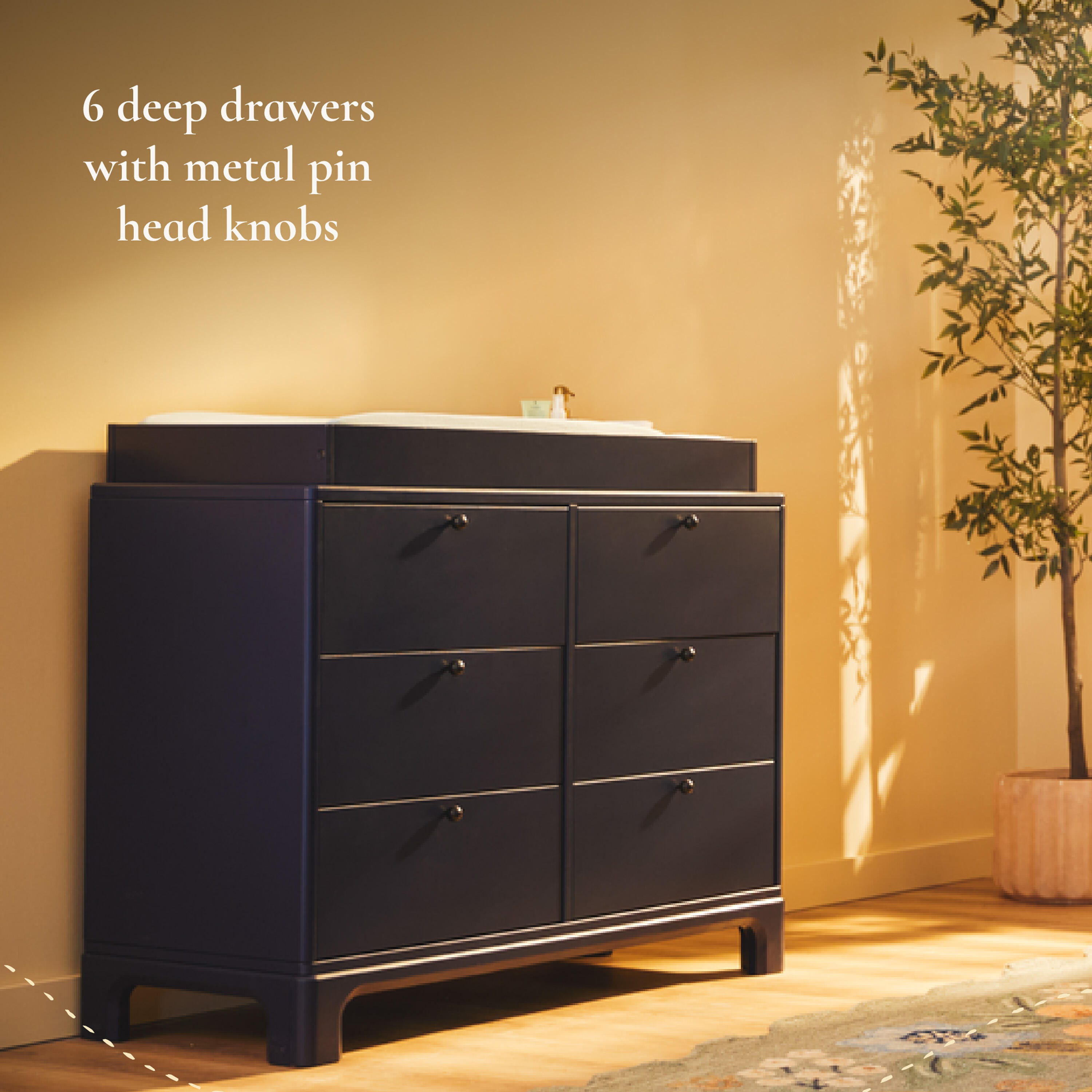 Little Seeds Posey 6 Drawer Dresser, , large