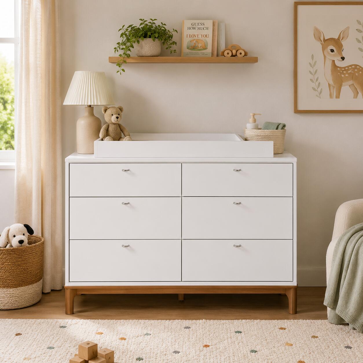 Little Seeds Universal Double Changing Topper, , rollover