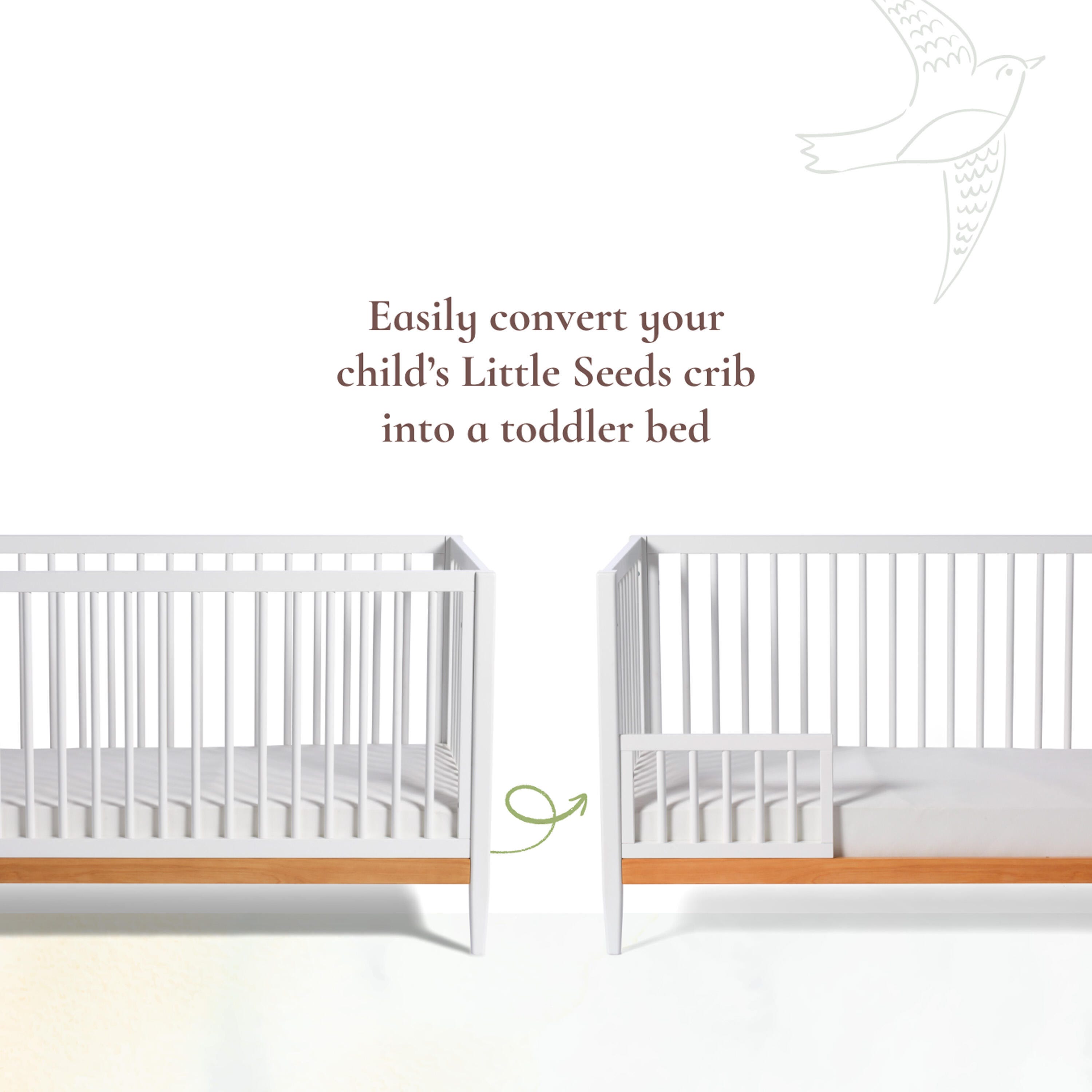 Little Seeds Universal Toddler Guardrail, , large