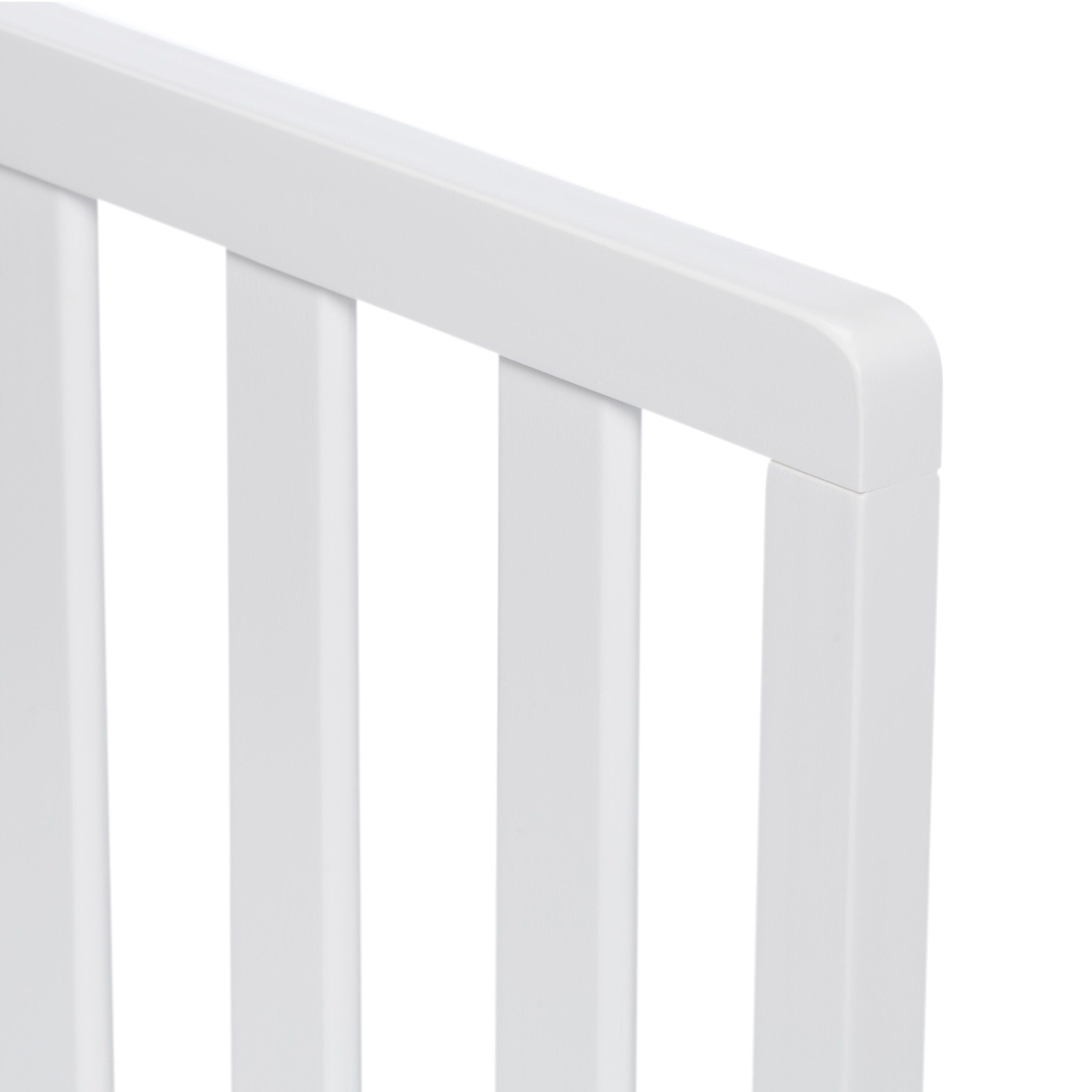 Little Seeds Universal Toddler Safety Guardrail, White, large