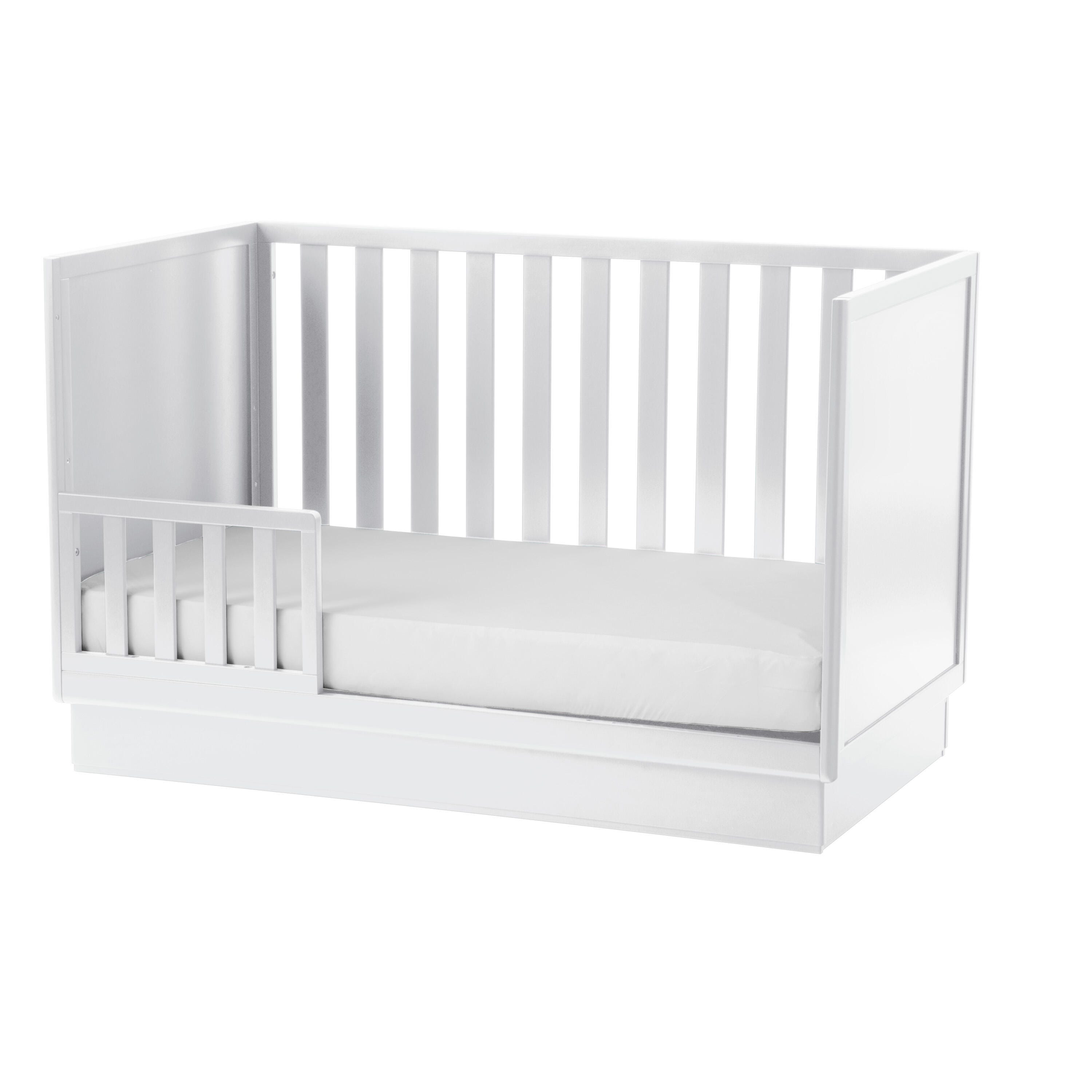 Little Seeds Universal Toddler Safety Guardrail, White, large