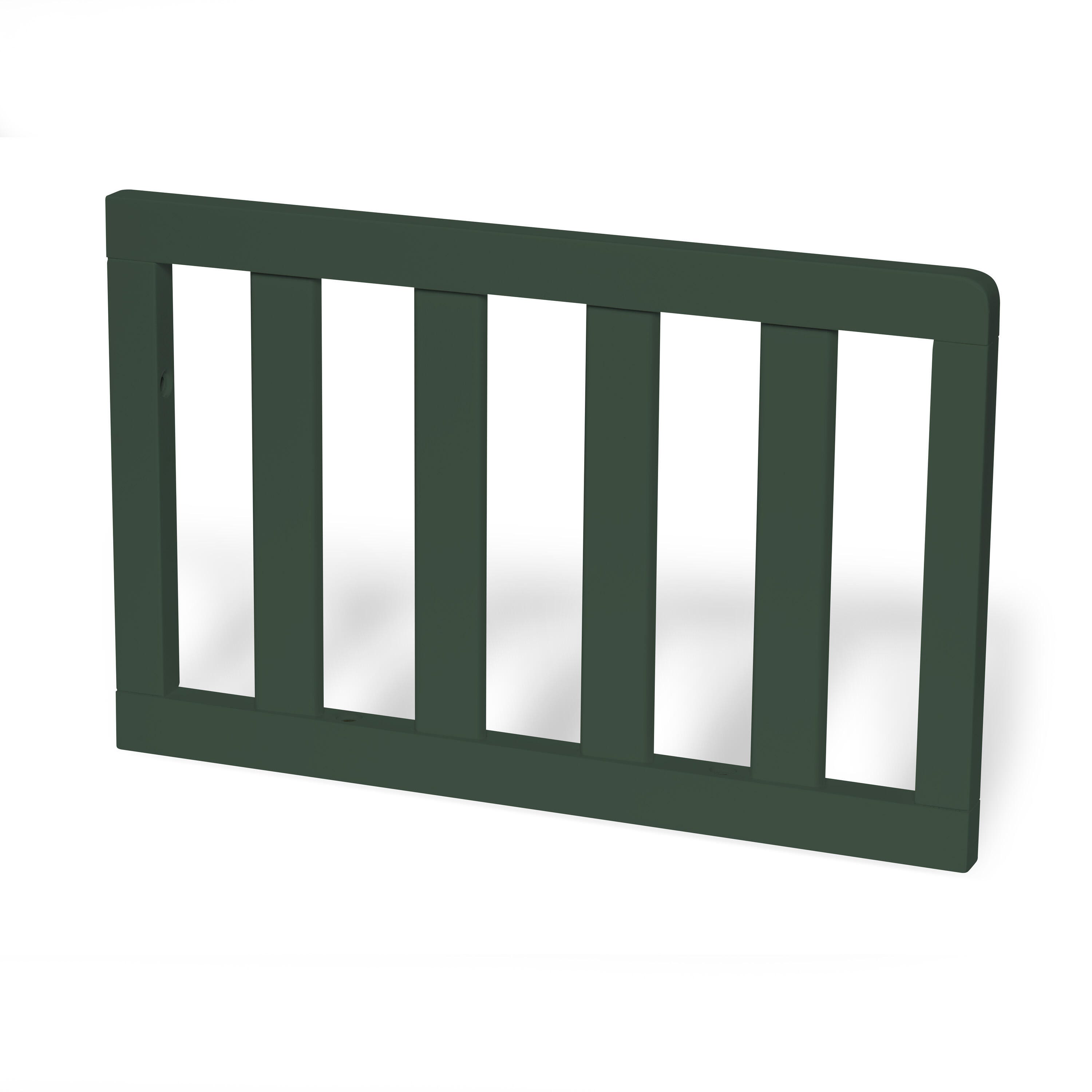 Little Seeds Universal Toddler Safety Guardrail, Bottle Green, large
