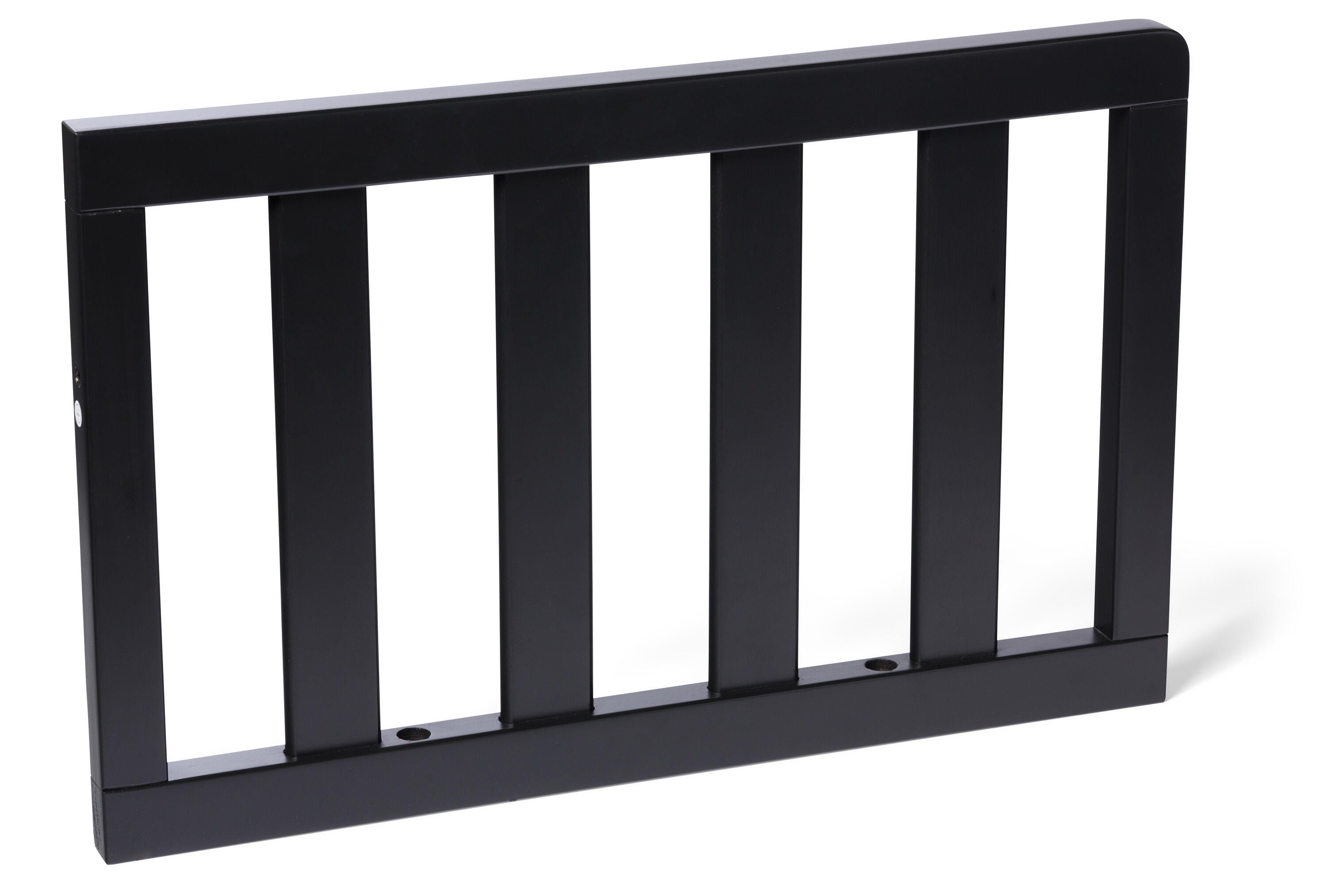 Little Seeds Universal Toddler Safety Guardrail, Black, large