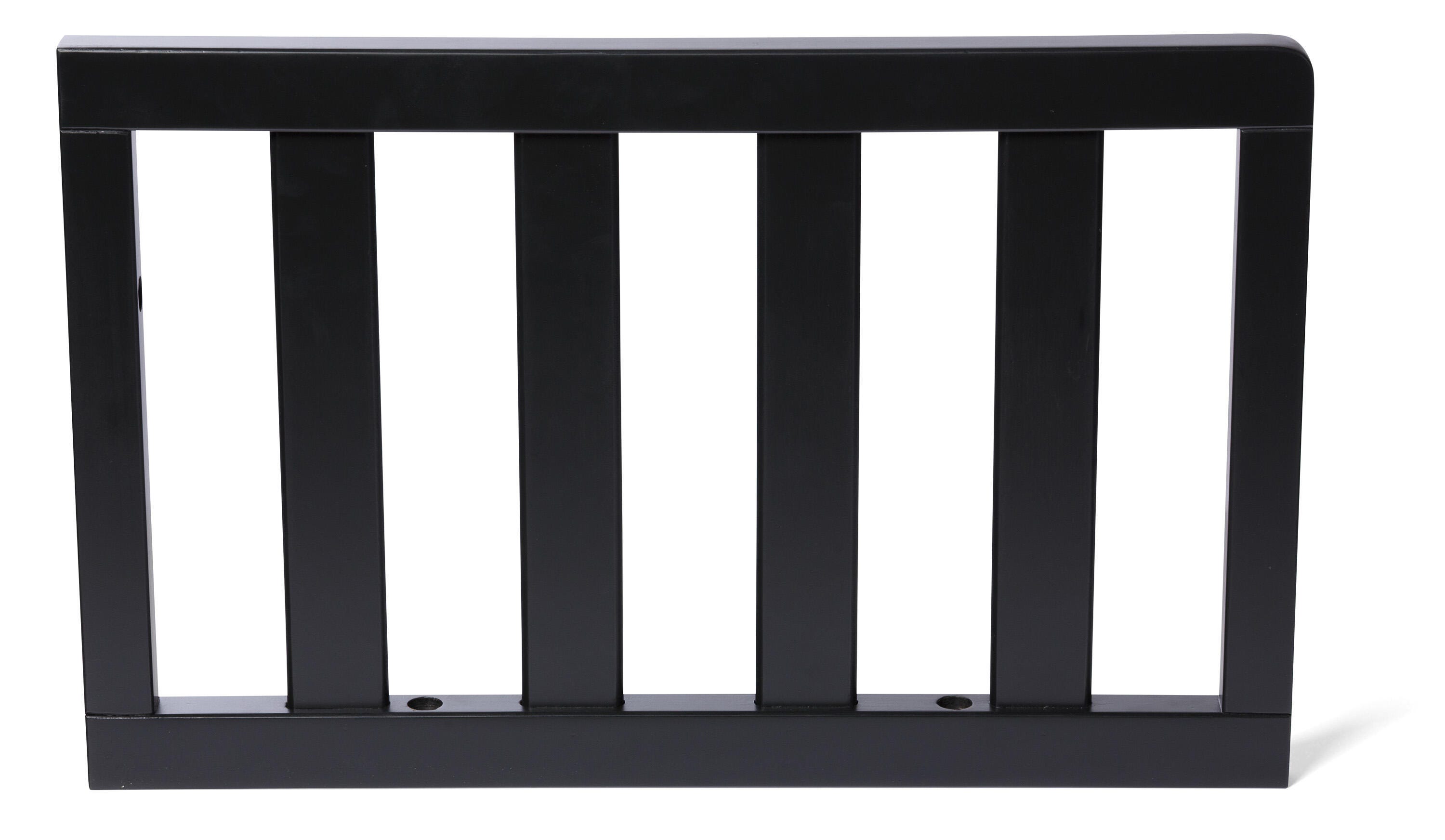 Little Seeds Universal Toddler Safety Guardrail, Black, large