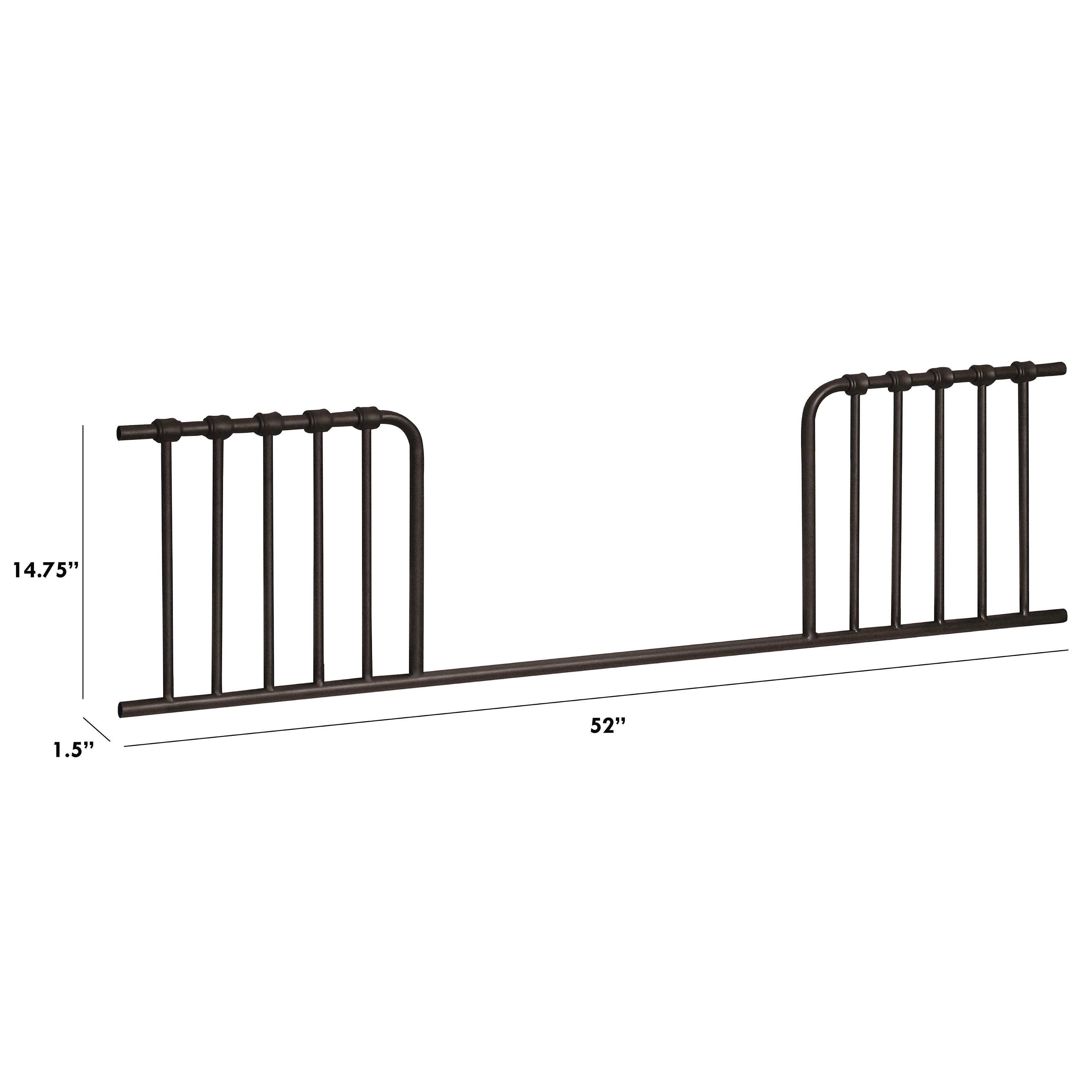 Namesake Abigail-Winston Toddler Bed Conversion Kit, Vintage Iron, large