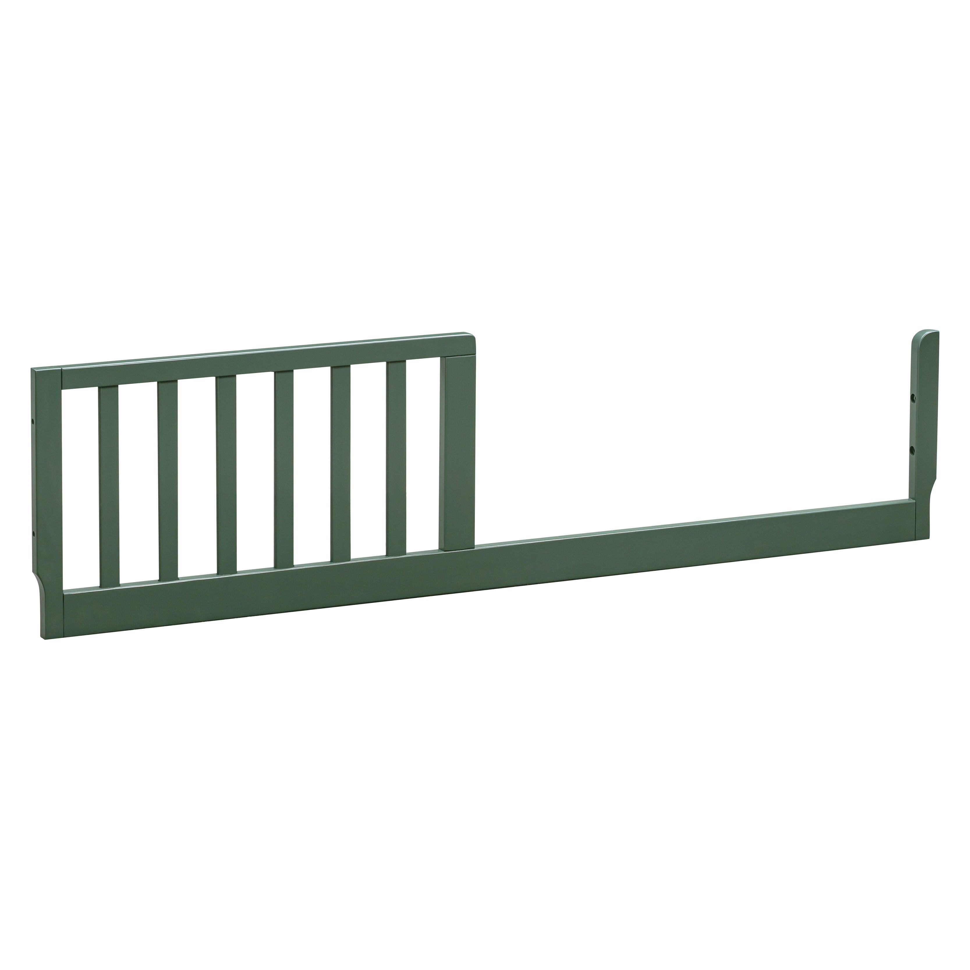DaVinci Solid Toddler Bed Conversion Kit, Forest Green, rollover