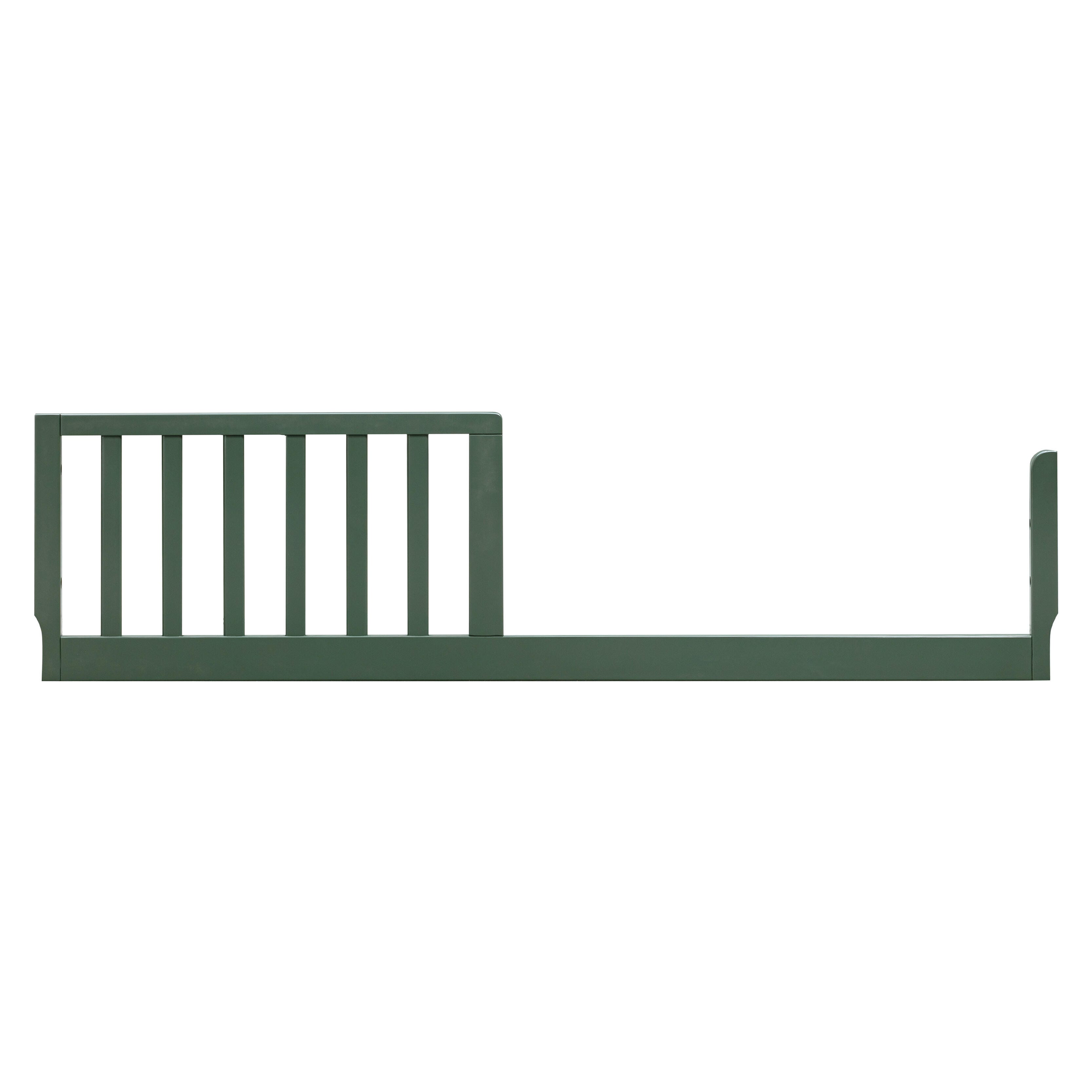 DaVinci Solid Toddler Bed Conversion Kit, Forest Green, large