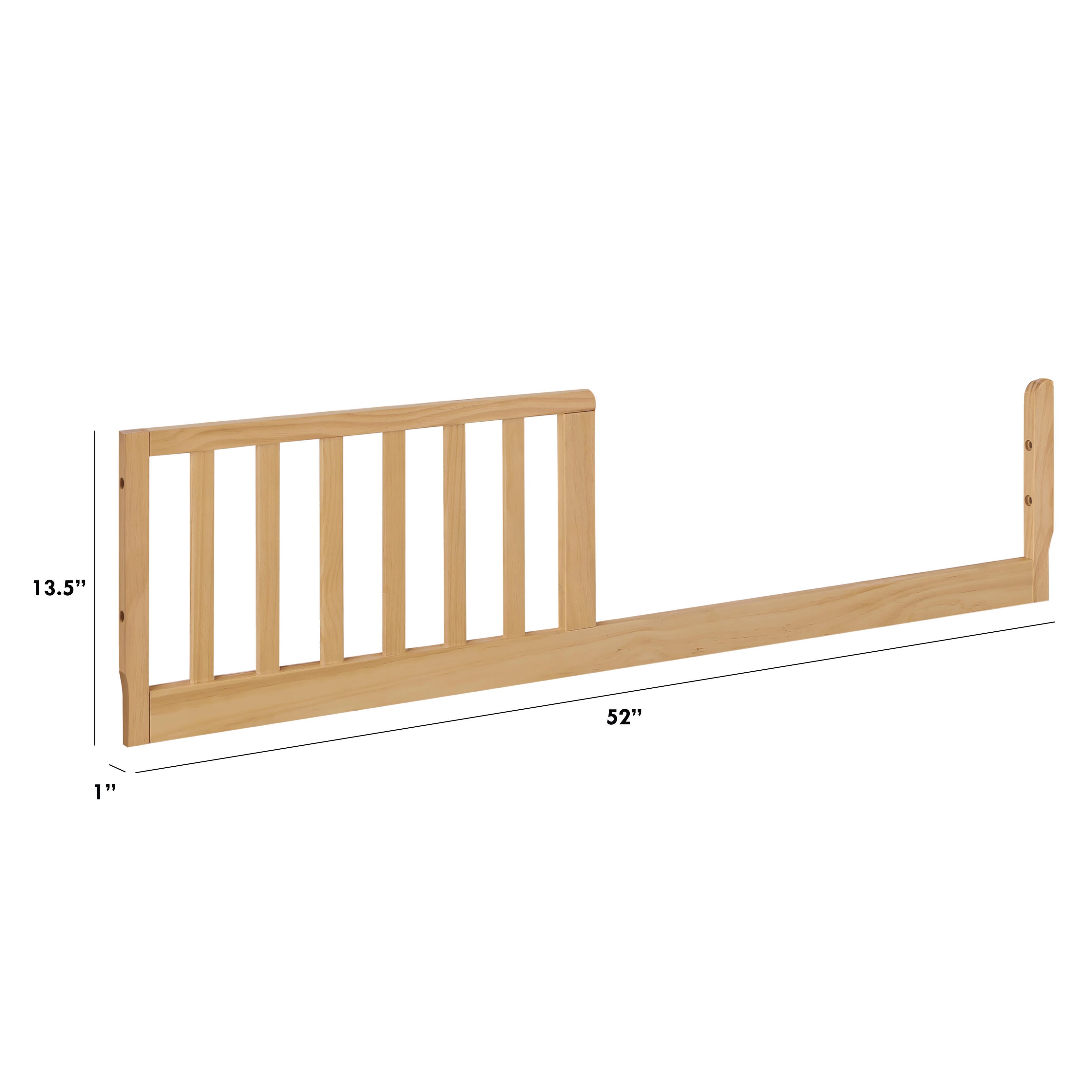 DaVinci Solid Toddler Bed Conversion Kit, Honey, large