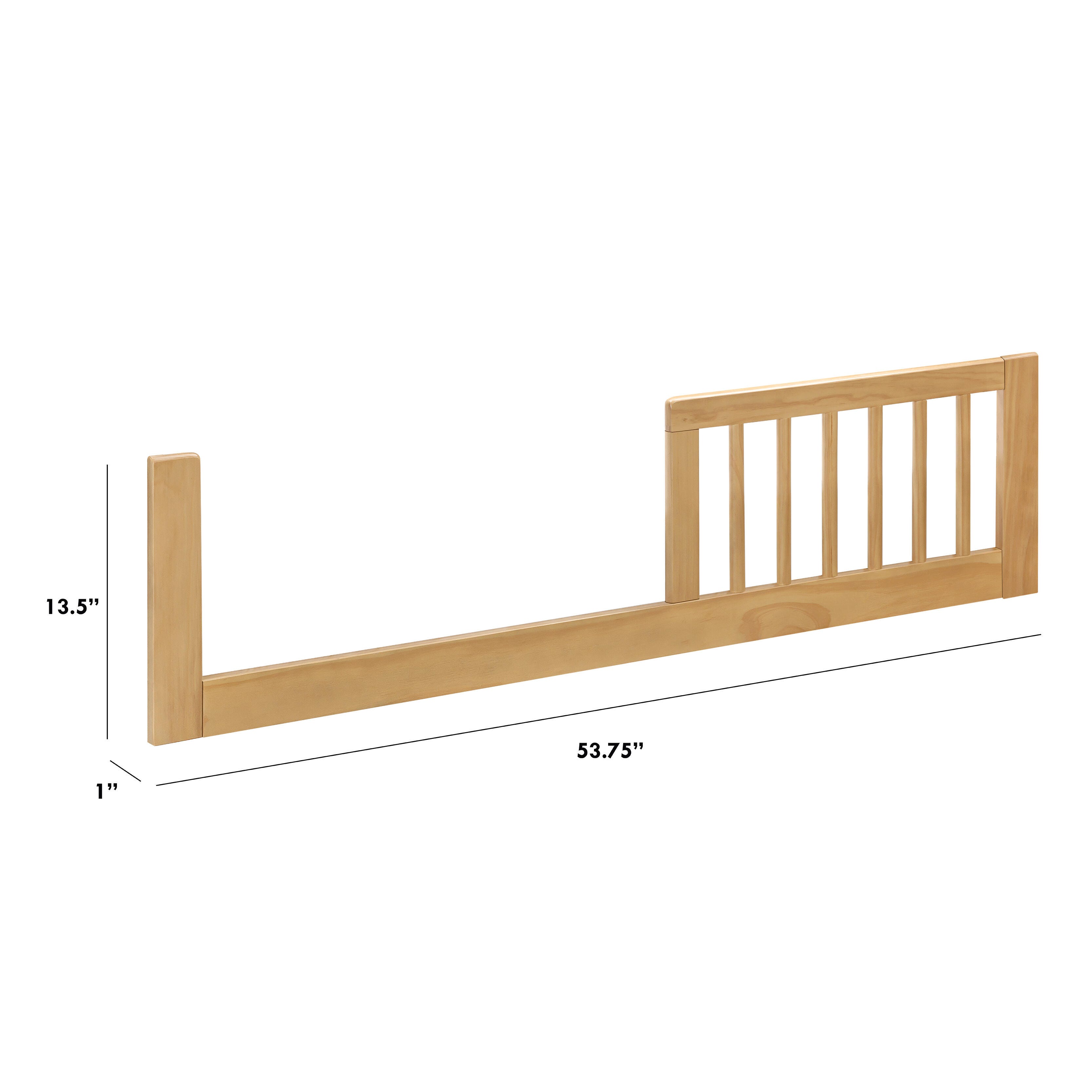 DaVinci Marley Crib Toddler Bed Conversion Kit, Honey, large