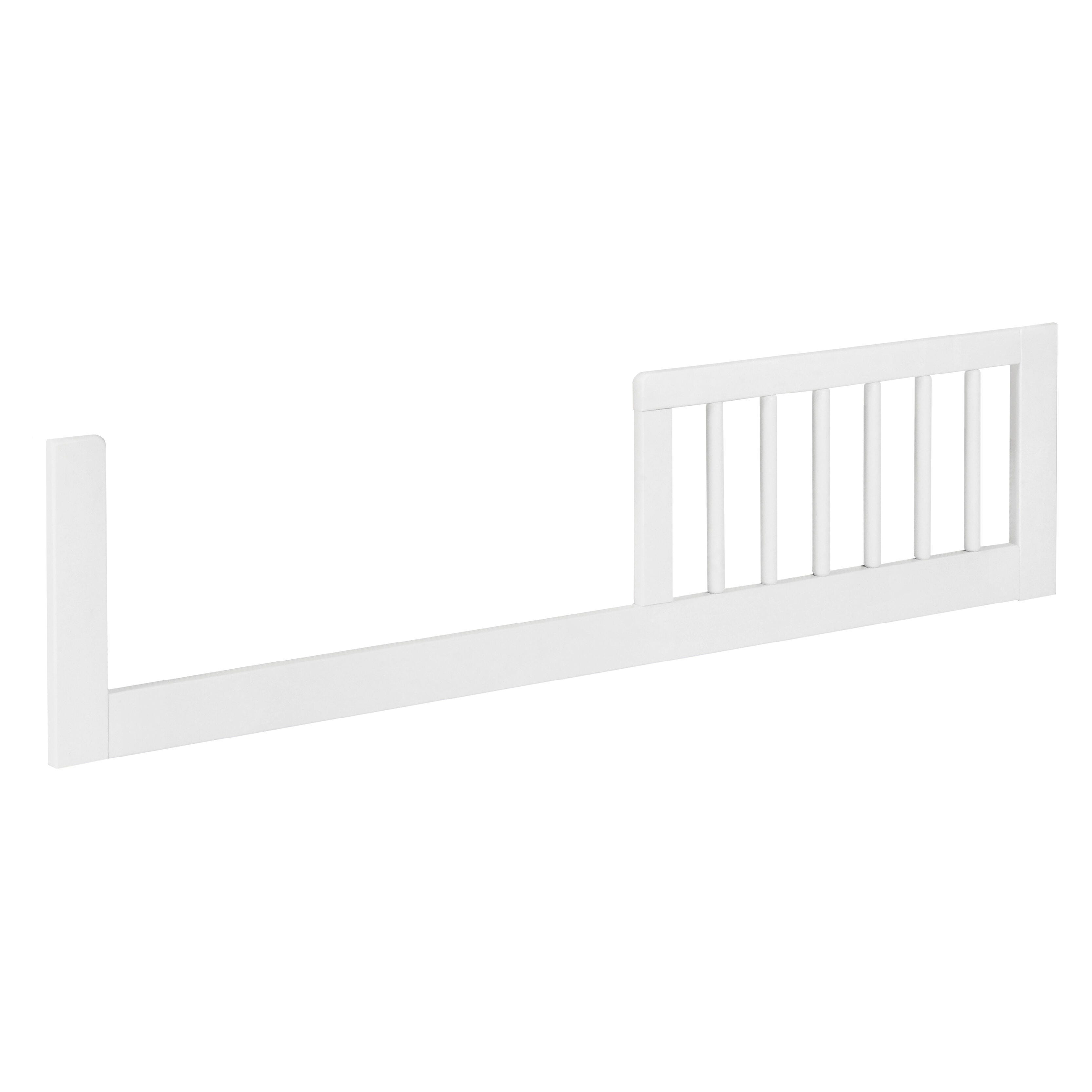 DaVinci Marley Crib Toddler Bed Conversion Kit, White, rollover