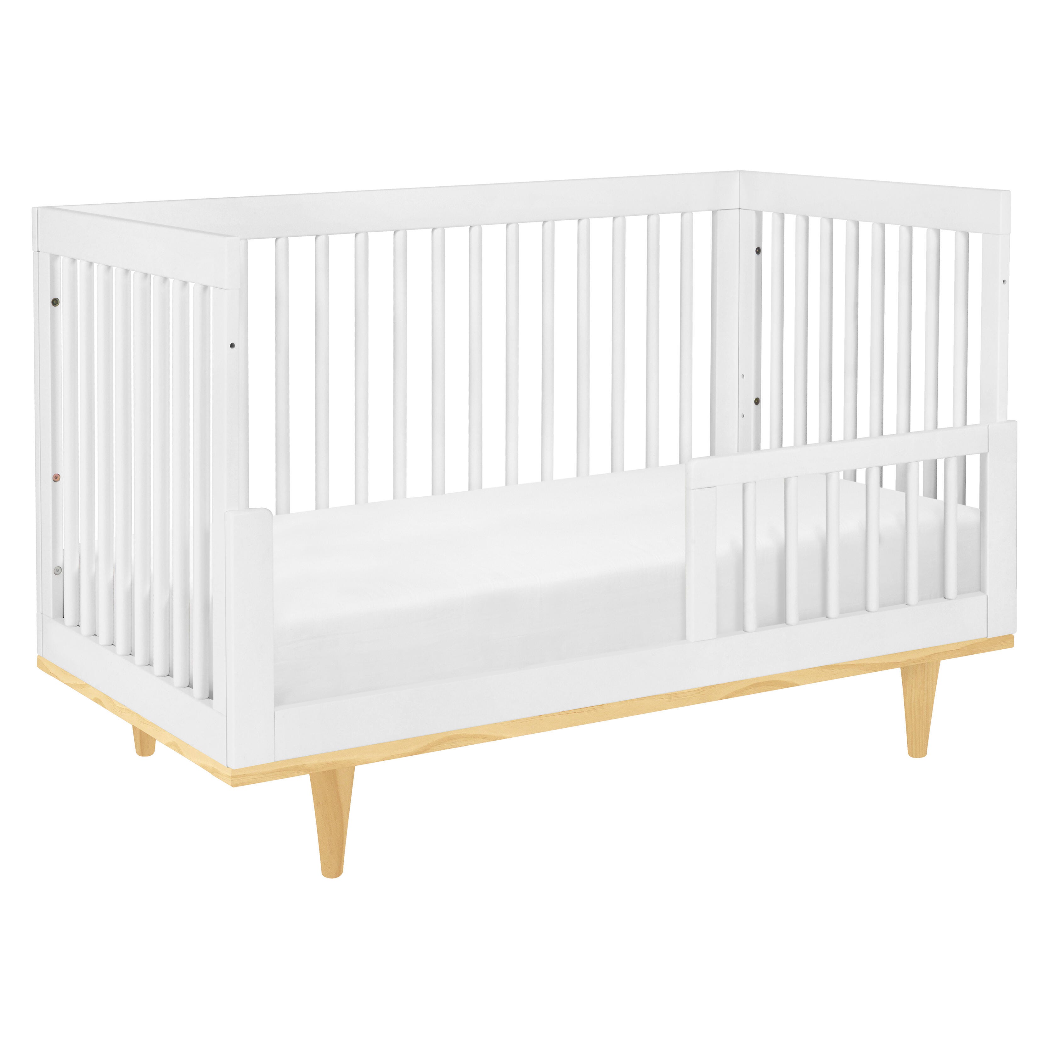 DaVinci Marley Crib Toddler Bed Conversion Kit, White, large