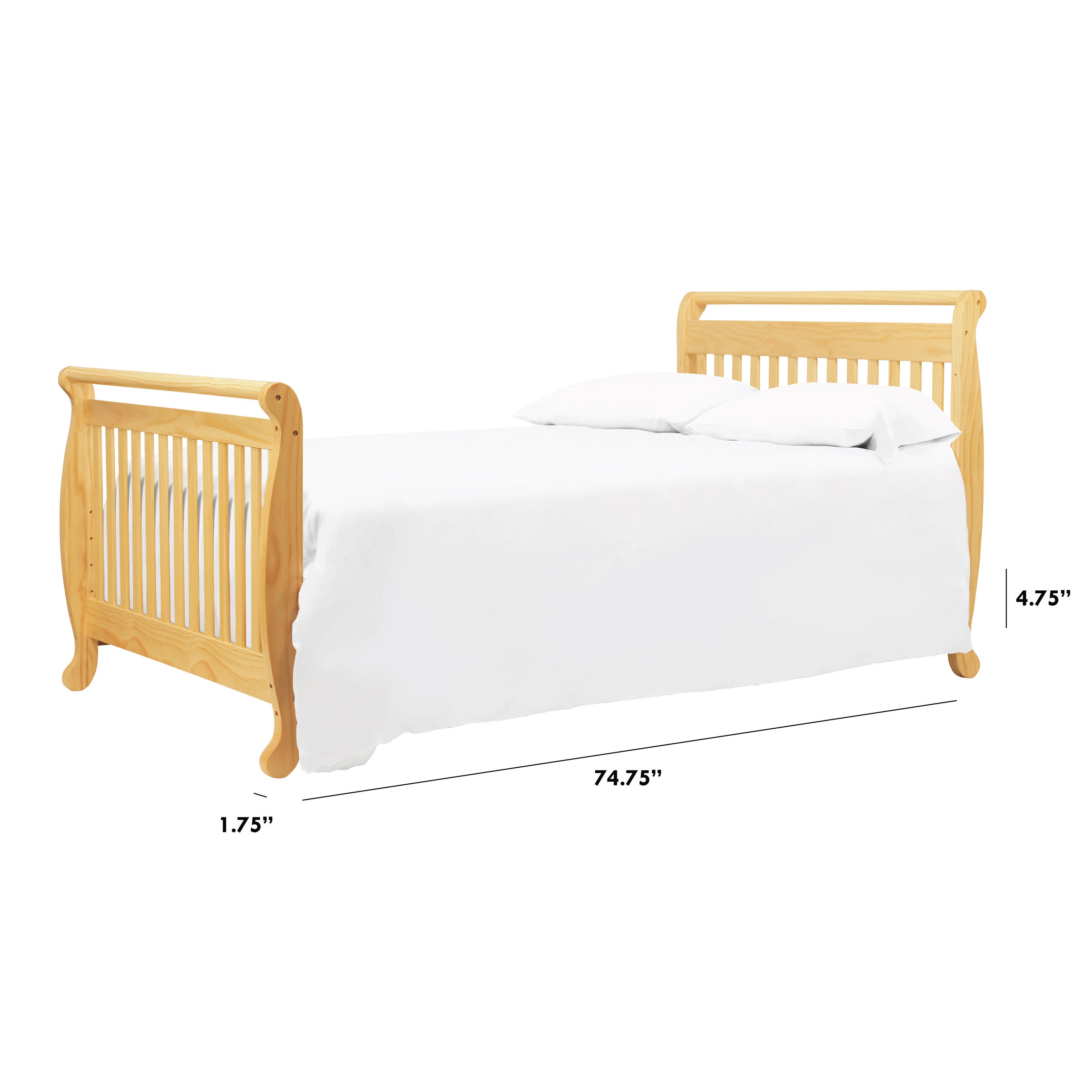 DaVinci Twin/Full Bed Conversion Kit, Natural, large
