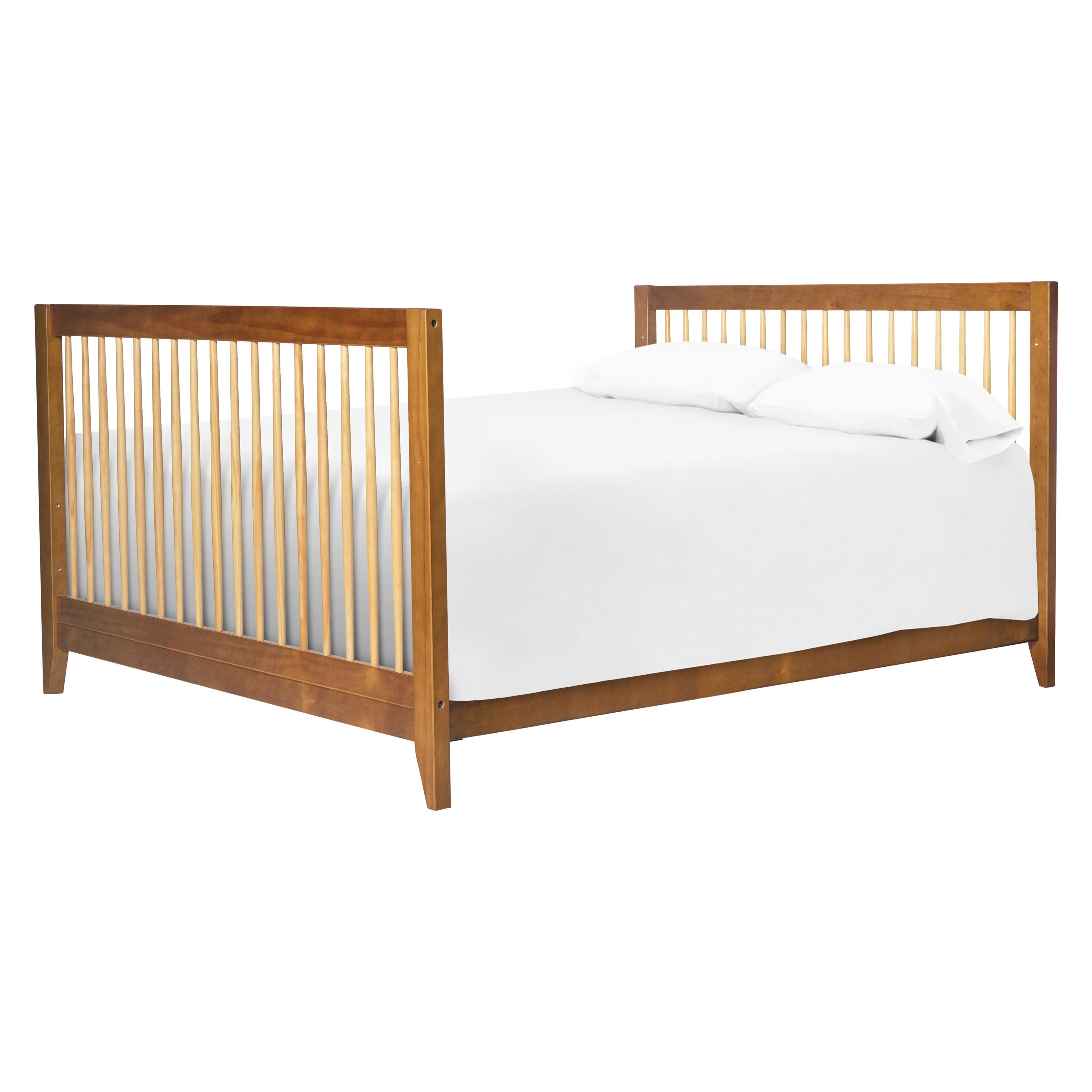 DaVinci Solid Twin/Full Bed Conversion Kit, Chestnut, large