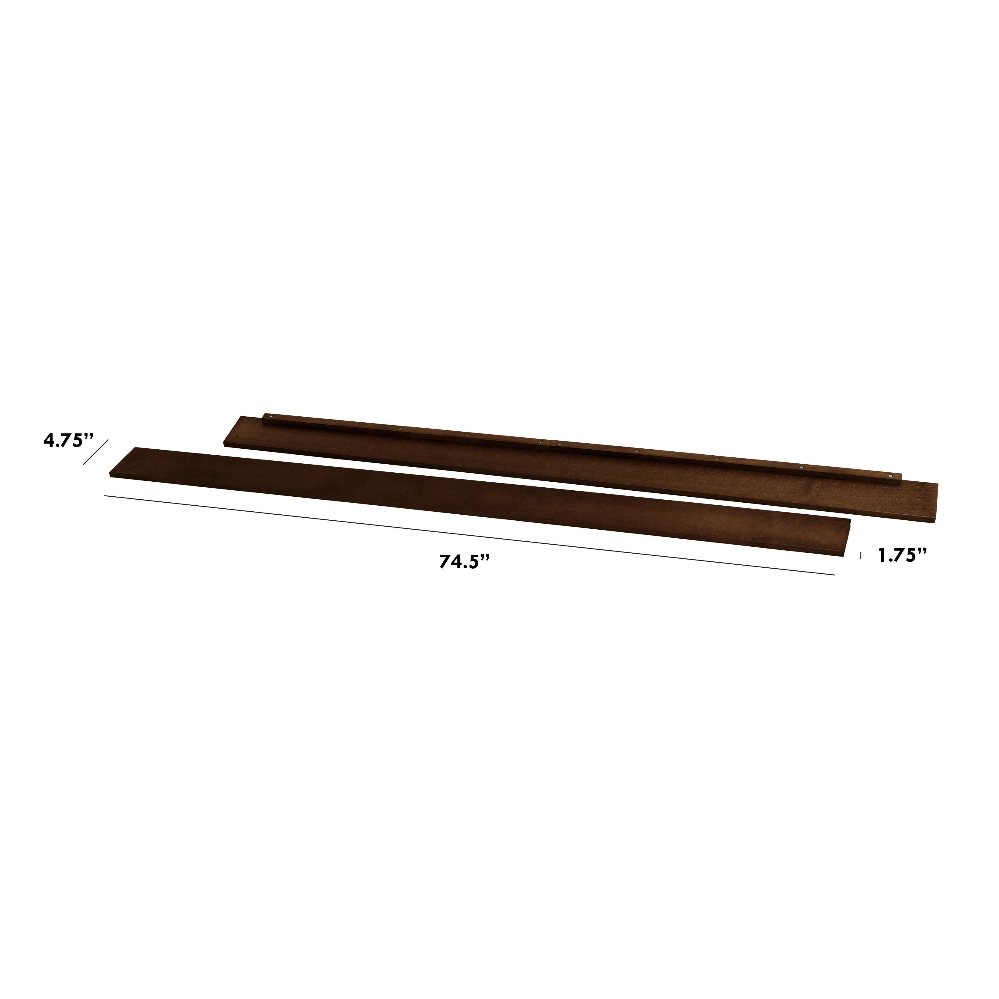 DaVinci Solid Twin/Full Bed Conversion Kit, Espresso, large