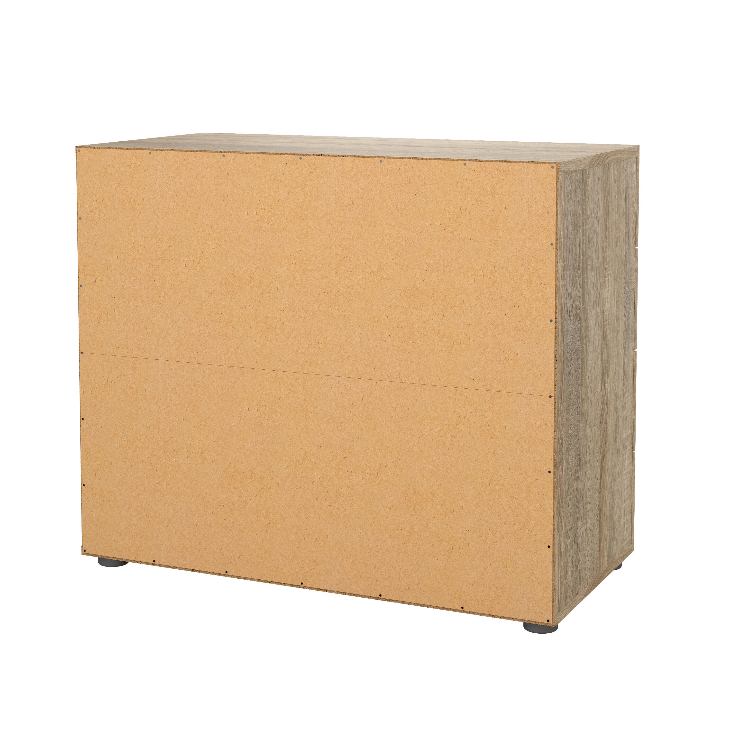 Tvilum Austin 4 Drawer Chest of Drawers, Oak, large