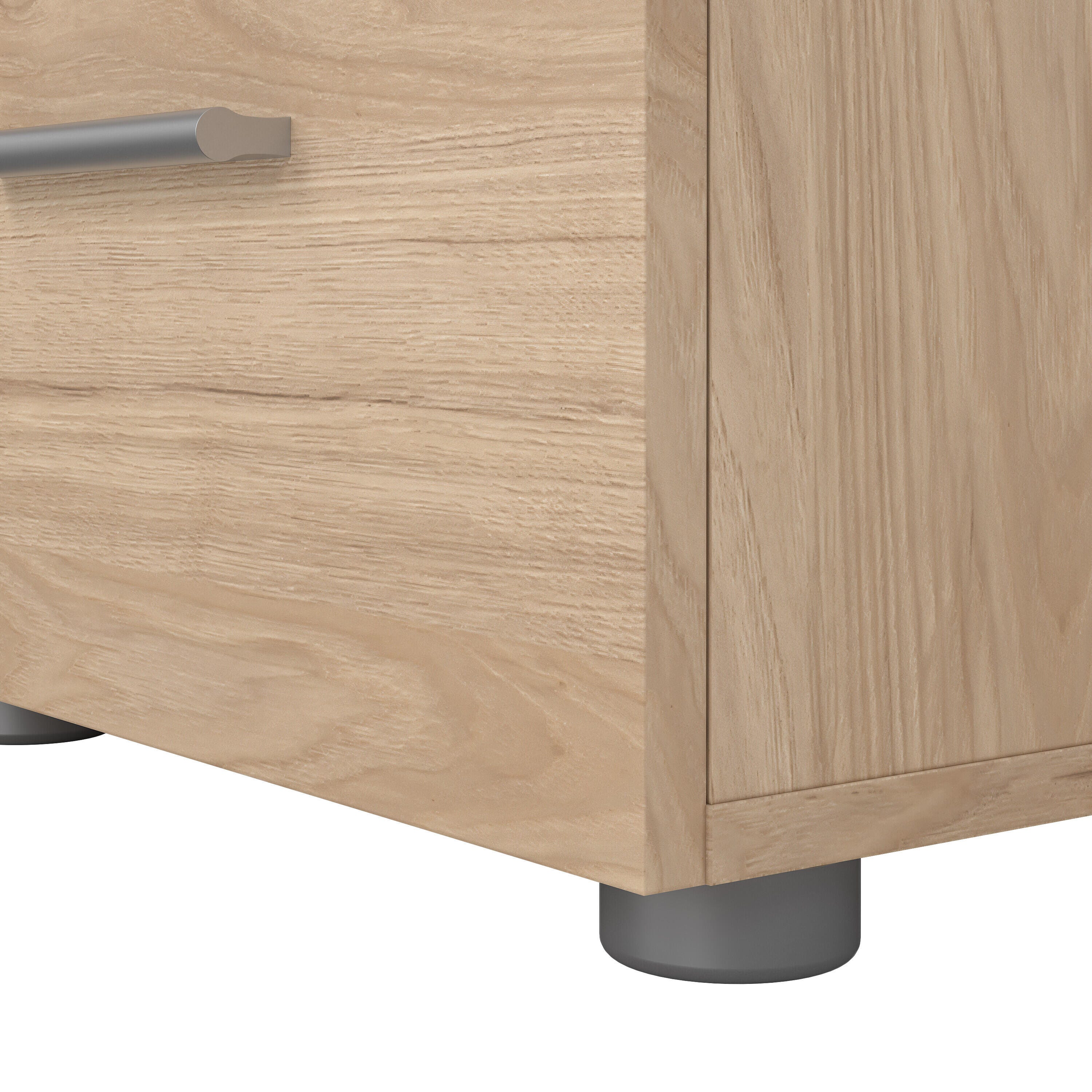 Tvilum Austin 16" 2 Drawer Nightstand, Jackson Hickory, large