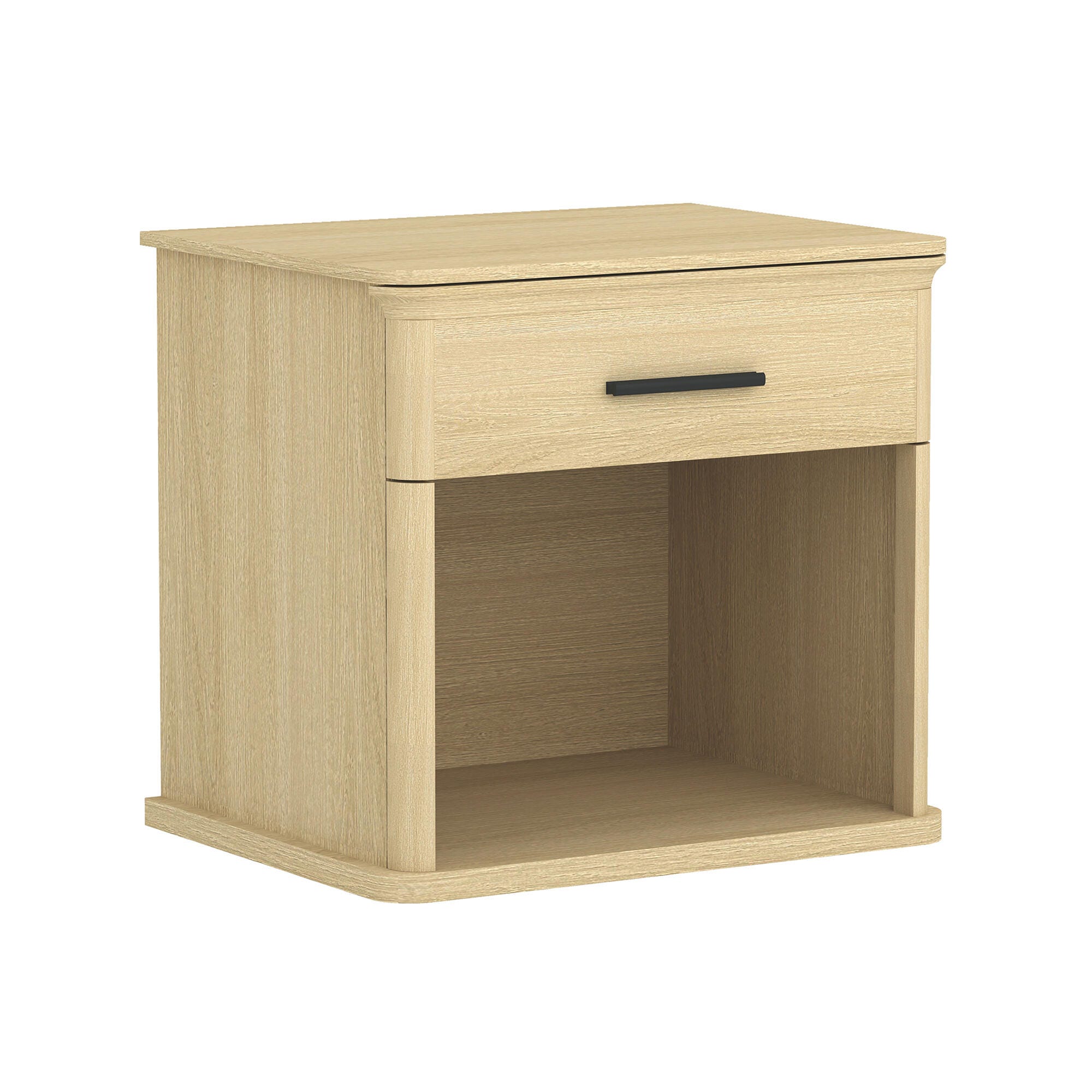 Manhattan Comfort Clifford 31" 1 Drawer Nightstand, , large
