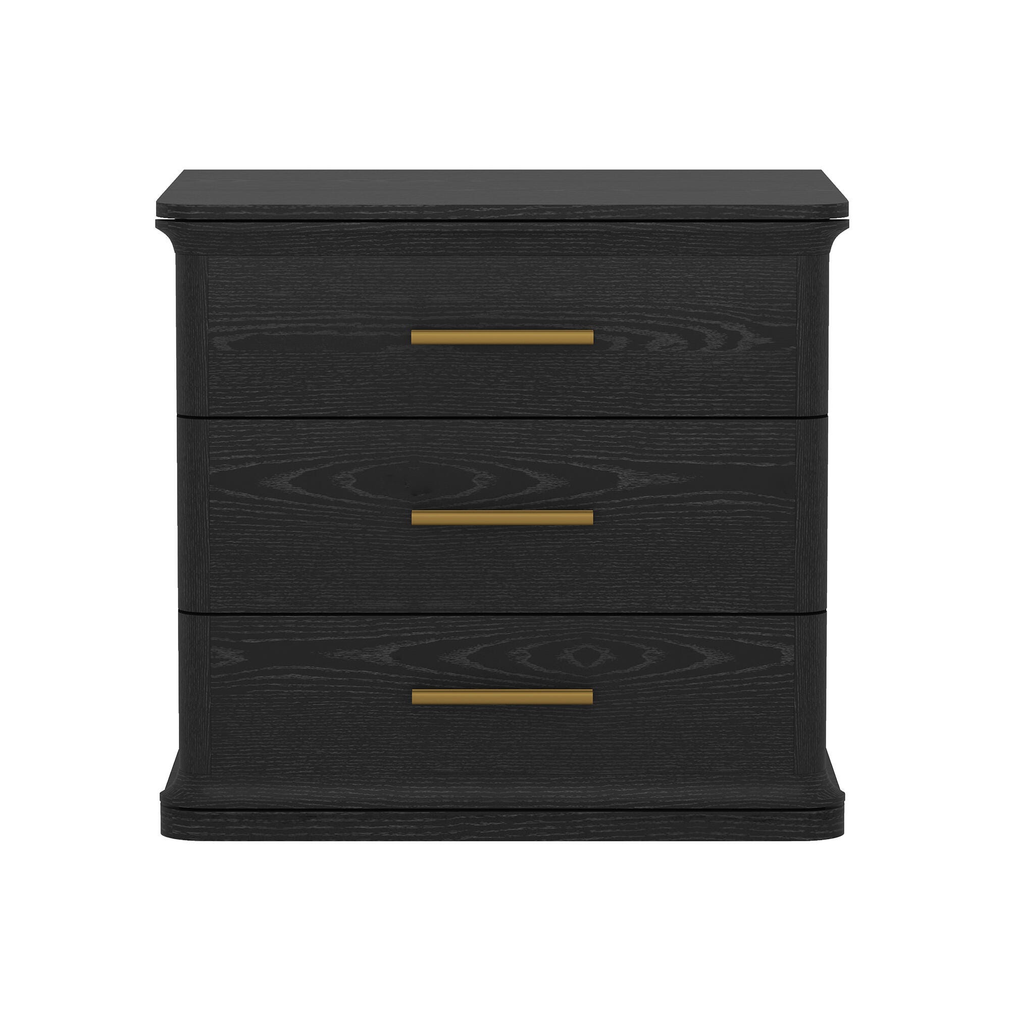 Manhattan Comfort Clifford 31" 3 Drawer Nightstand