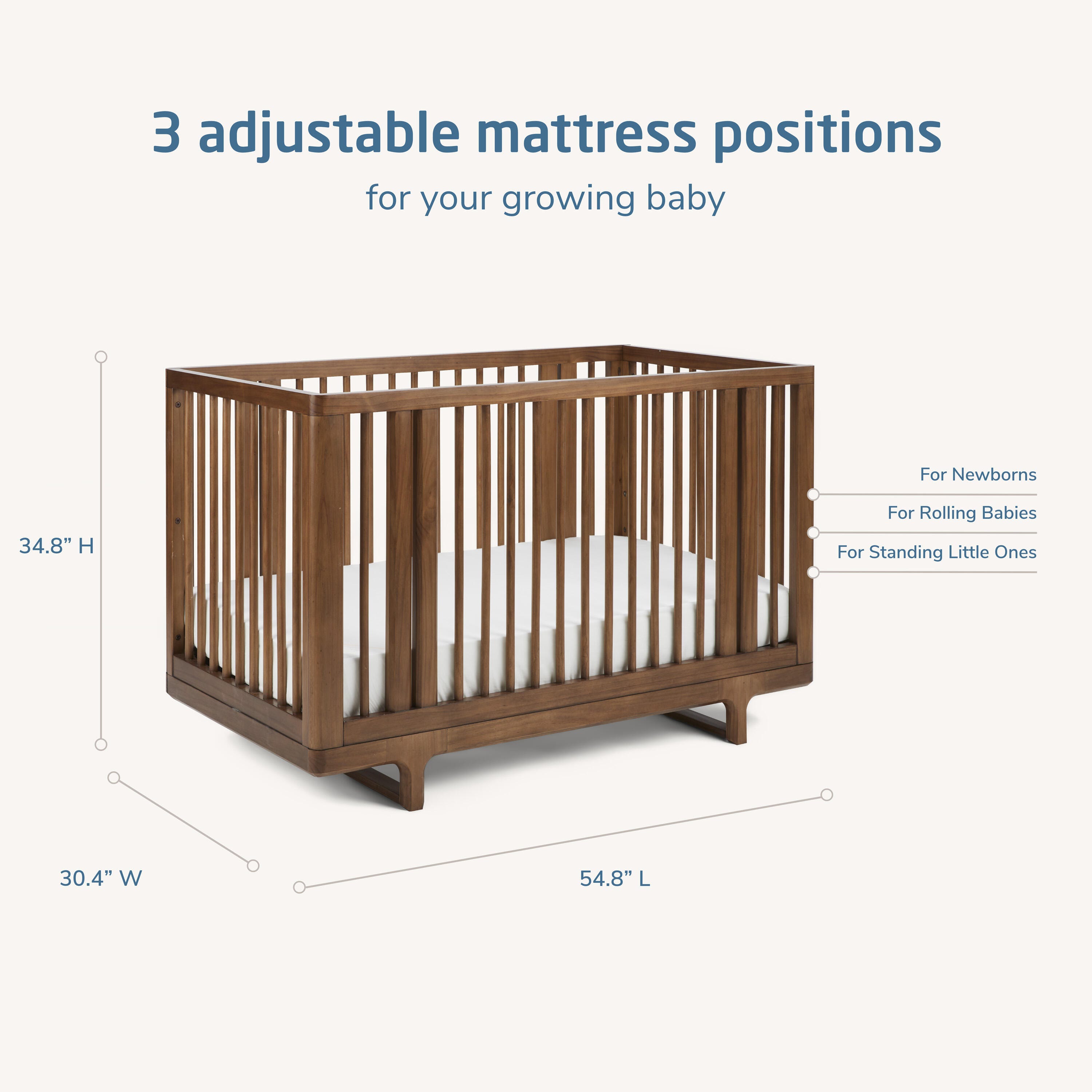 Maxi Cosi Embraced Forms 4-in-1 Convertible Crib, , large