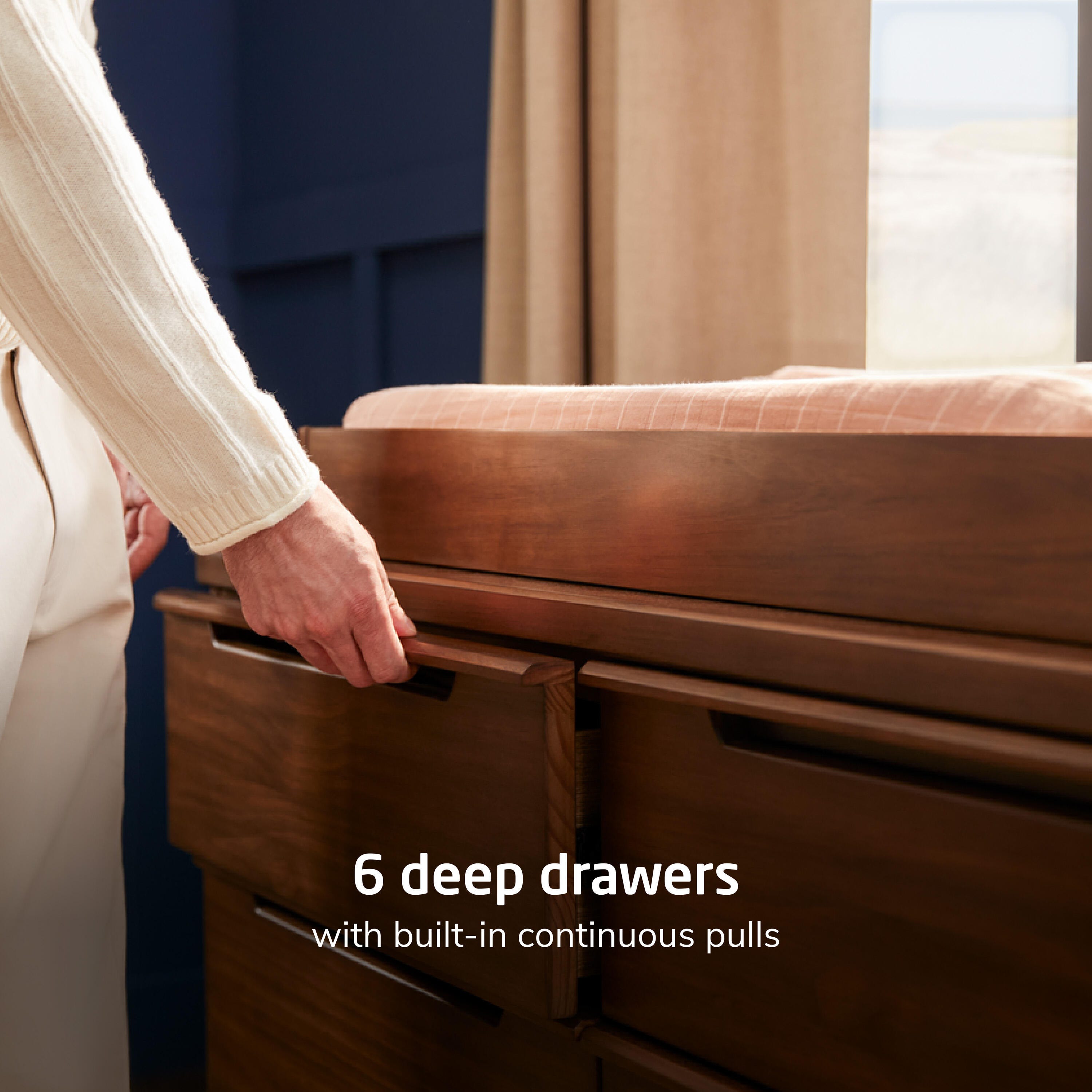 Maxi Cosi Embraced Forms 6 Drawer Dresser, , large