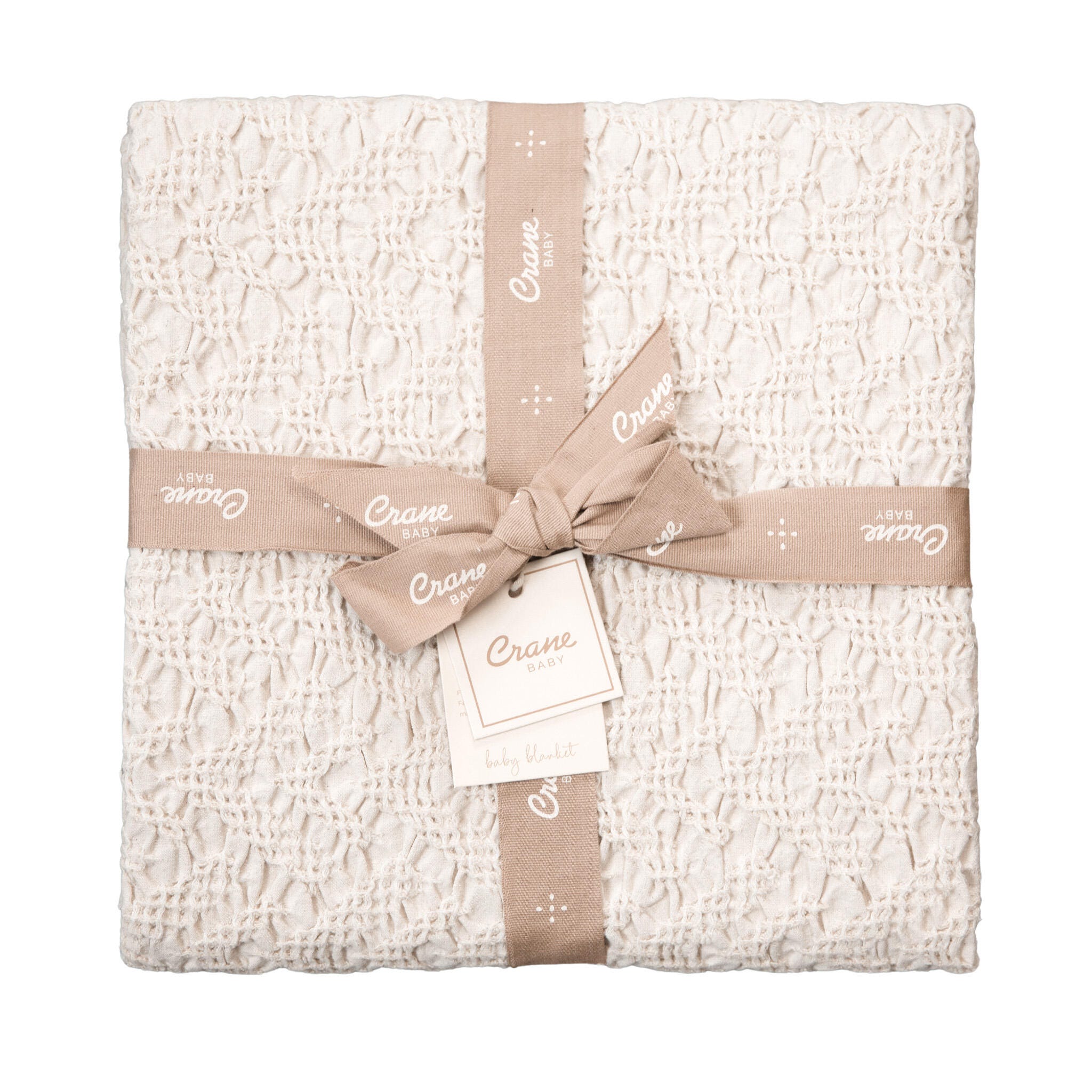 Crane Baby Accent Baby Blanket, , large