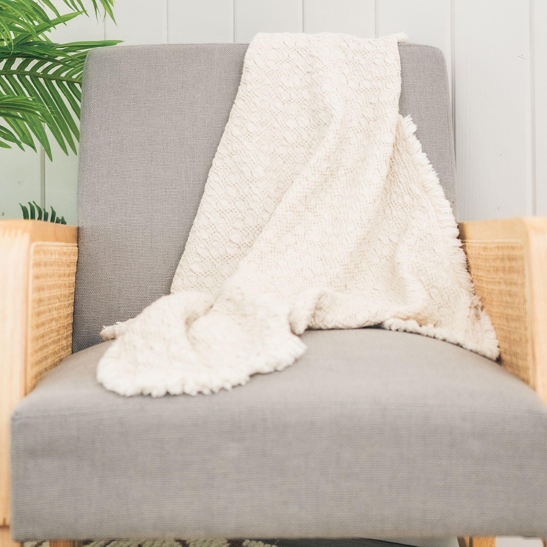 Crane Baby Accent Baby Blanket, , large