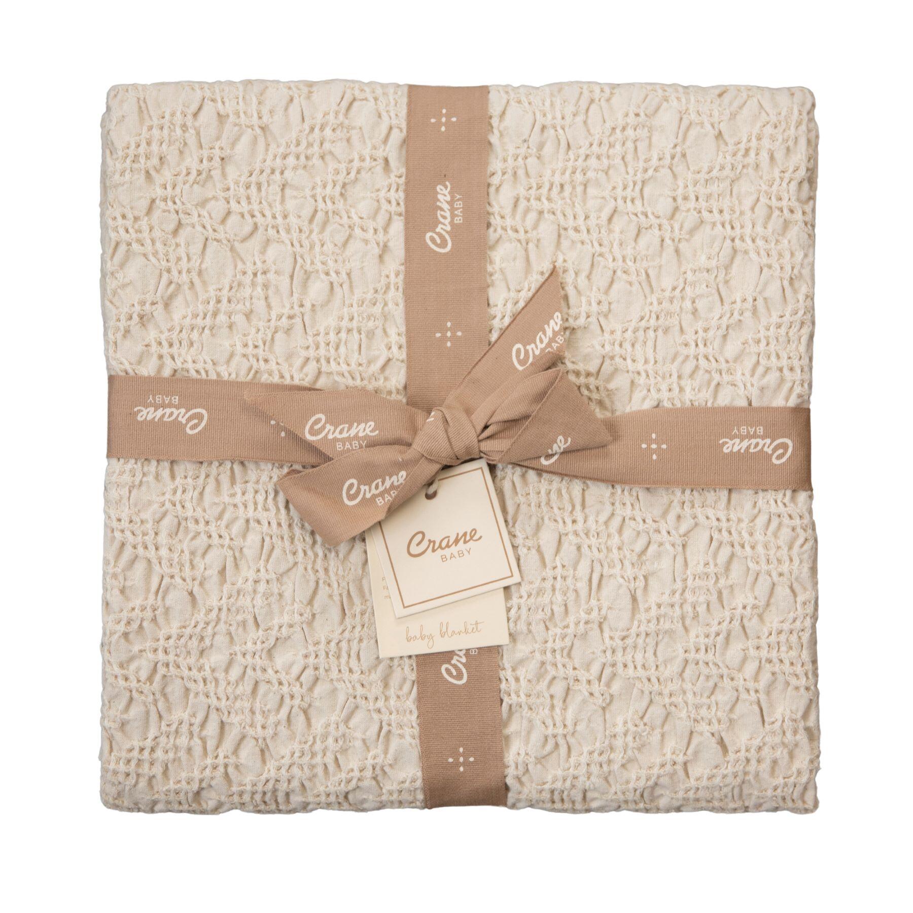 Crane Baby Accent Baby Blanket, , large