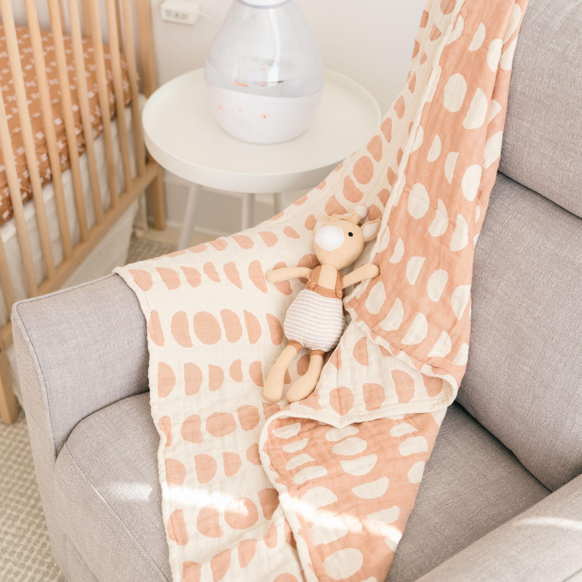 Crane Baby Baby Blanket, , large