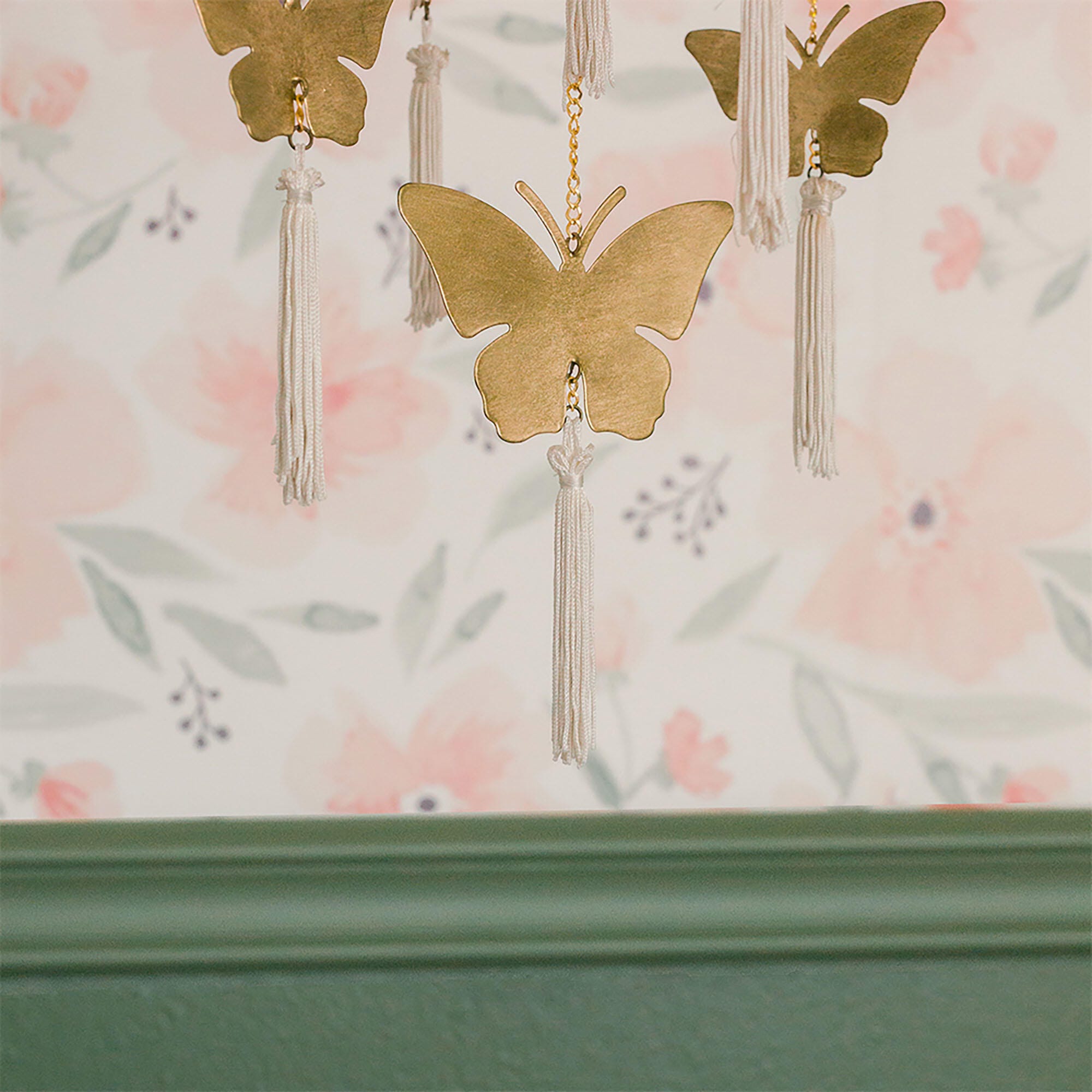 Crane Baby Butterfly Ceiling Hanging Decor, , rollover